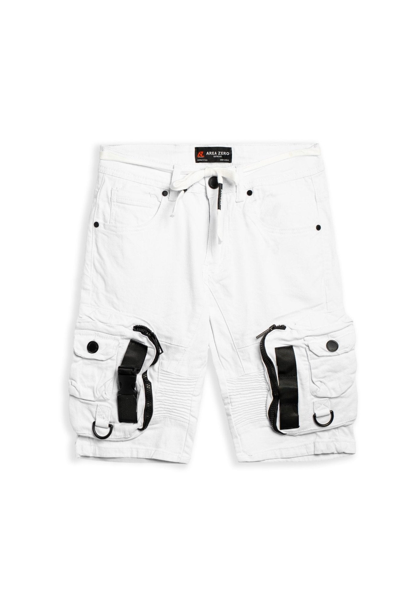 BERMUDA BLANCA CORD WAISTBAND SHORT - AREA ZERO