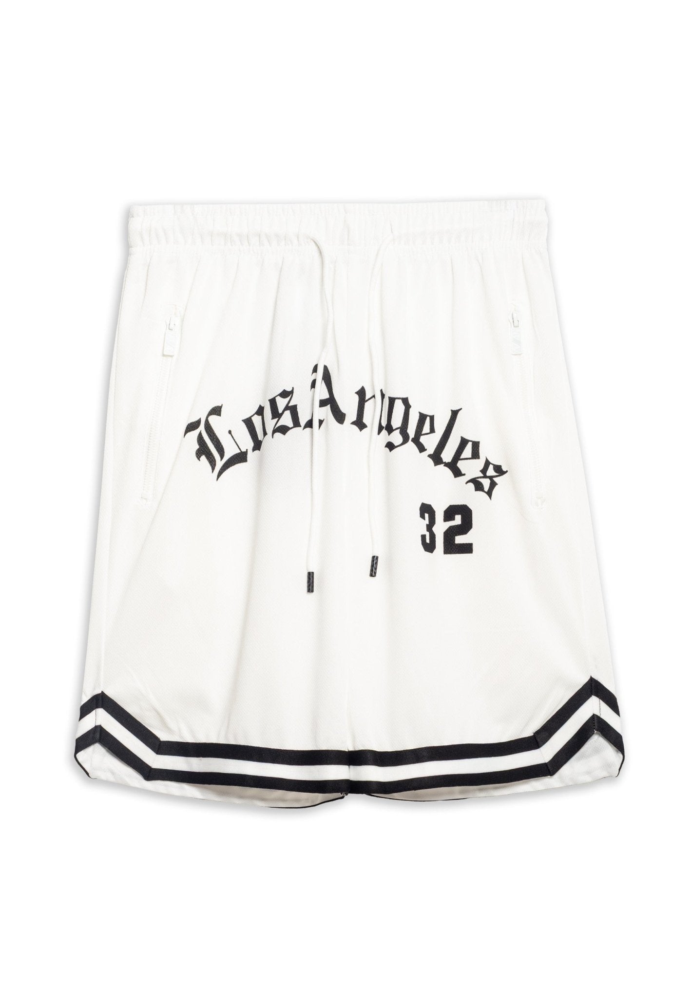 BERMUDA BLANCA LOS ANGELES 32 FRONT LOGO PANT - AREA ZERO