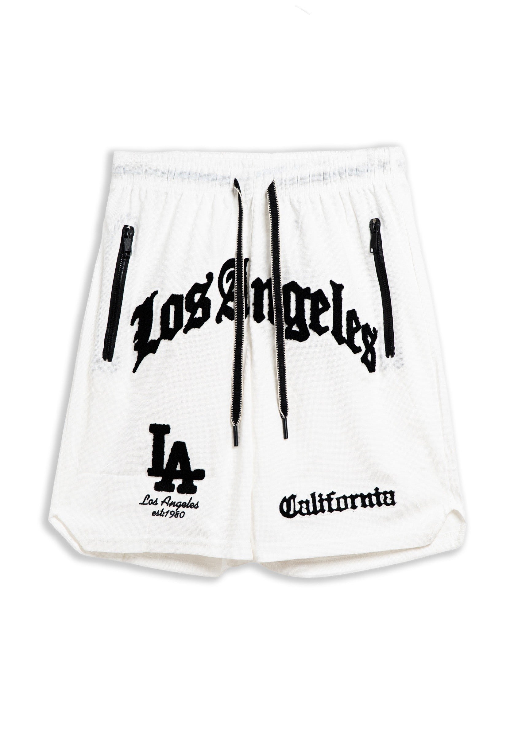 BERMUDA BLANCA LOS ANGELES TOWEL LOGO SHORT