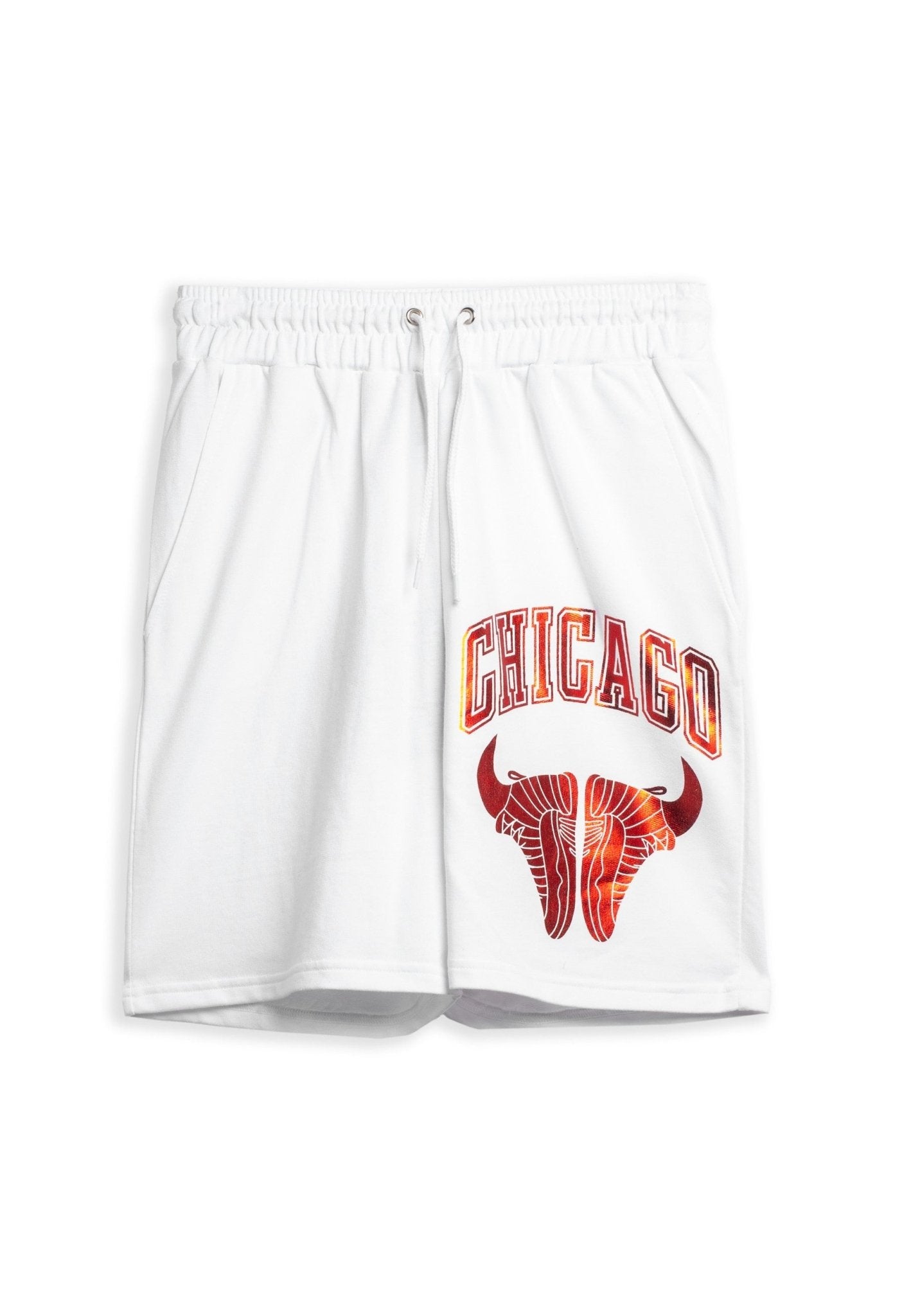 BERMUDA BLANCA REDDED SNEAKERS FOIL LOGO SHORT - AREA ZERO