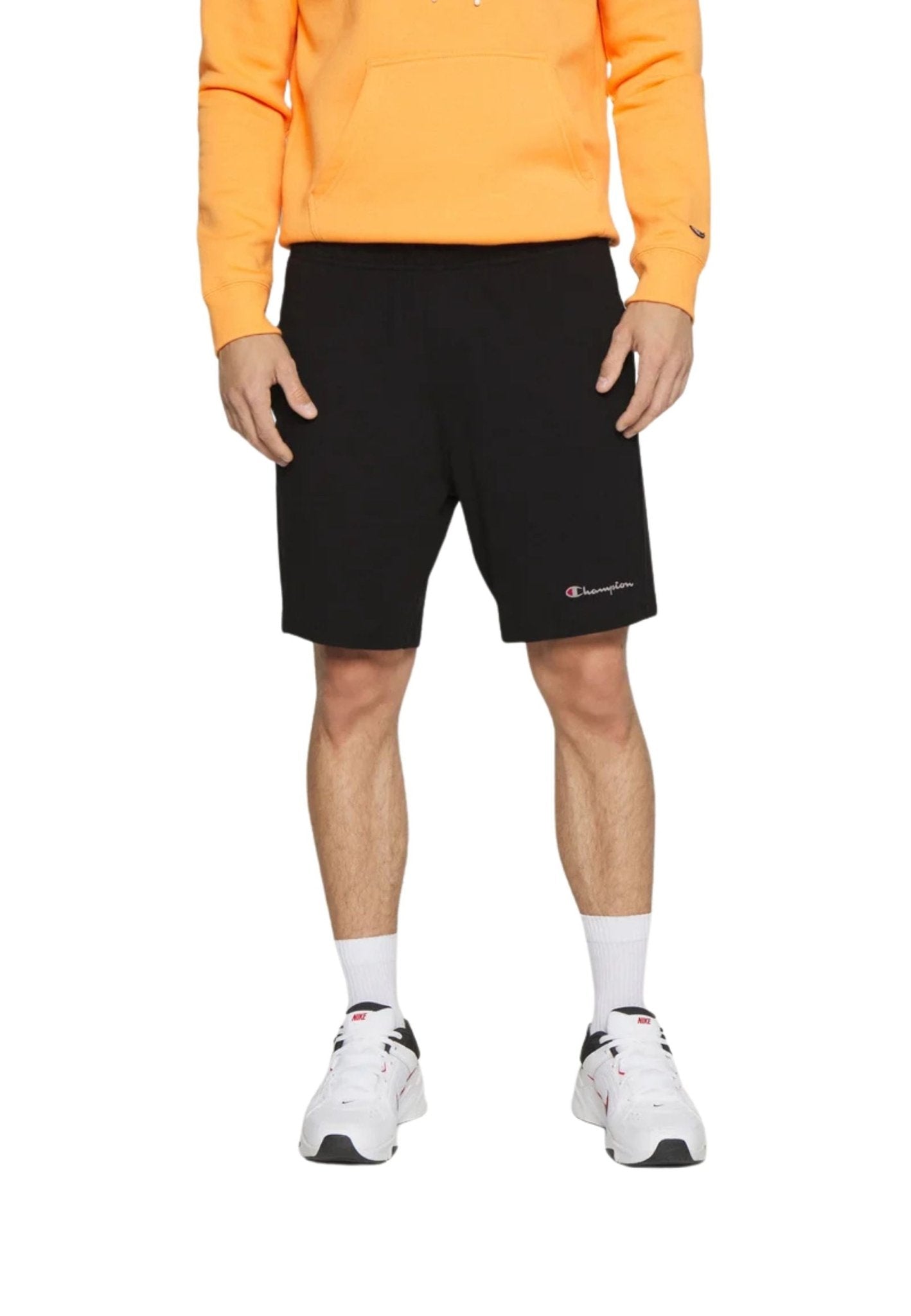 BERMUDA CHAMPION ANTRACITA SMALL LOGO LONG MENS SHORT - AREA ZERO