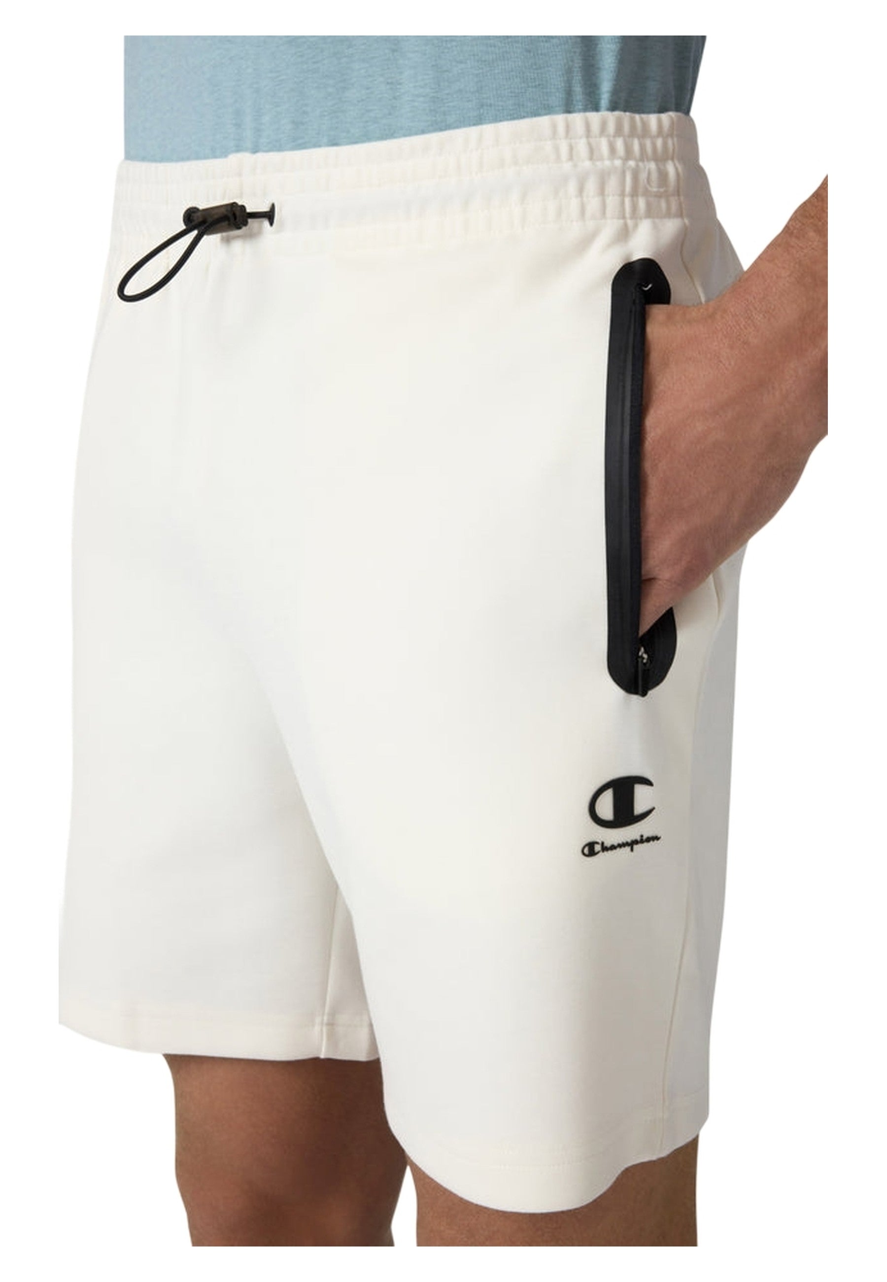 BERMUDA CHAMPION BEIGE STRETCH COTTON C-TECH SHORTS