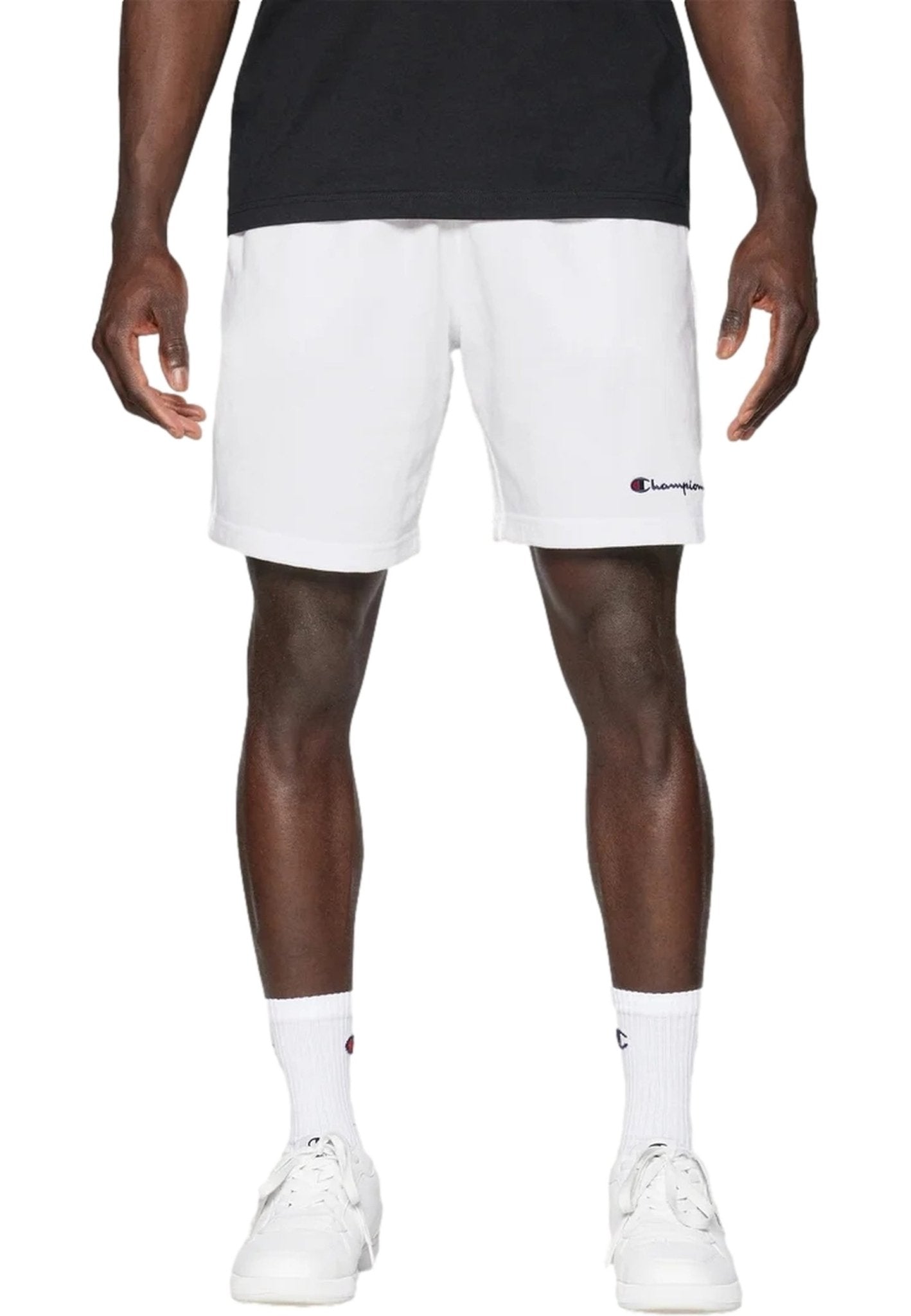 BERMUDA CHAMPION BLANCA FRENCH TERRY SMALL LEGACY LOGO SHORT - AREA ZERO