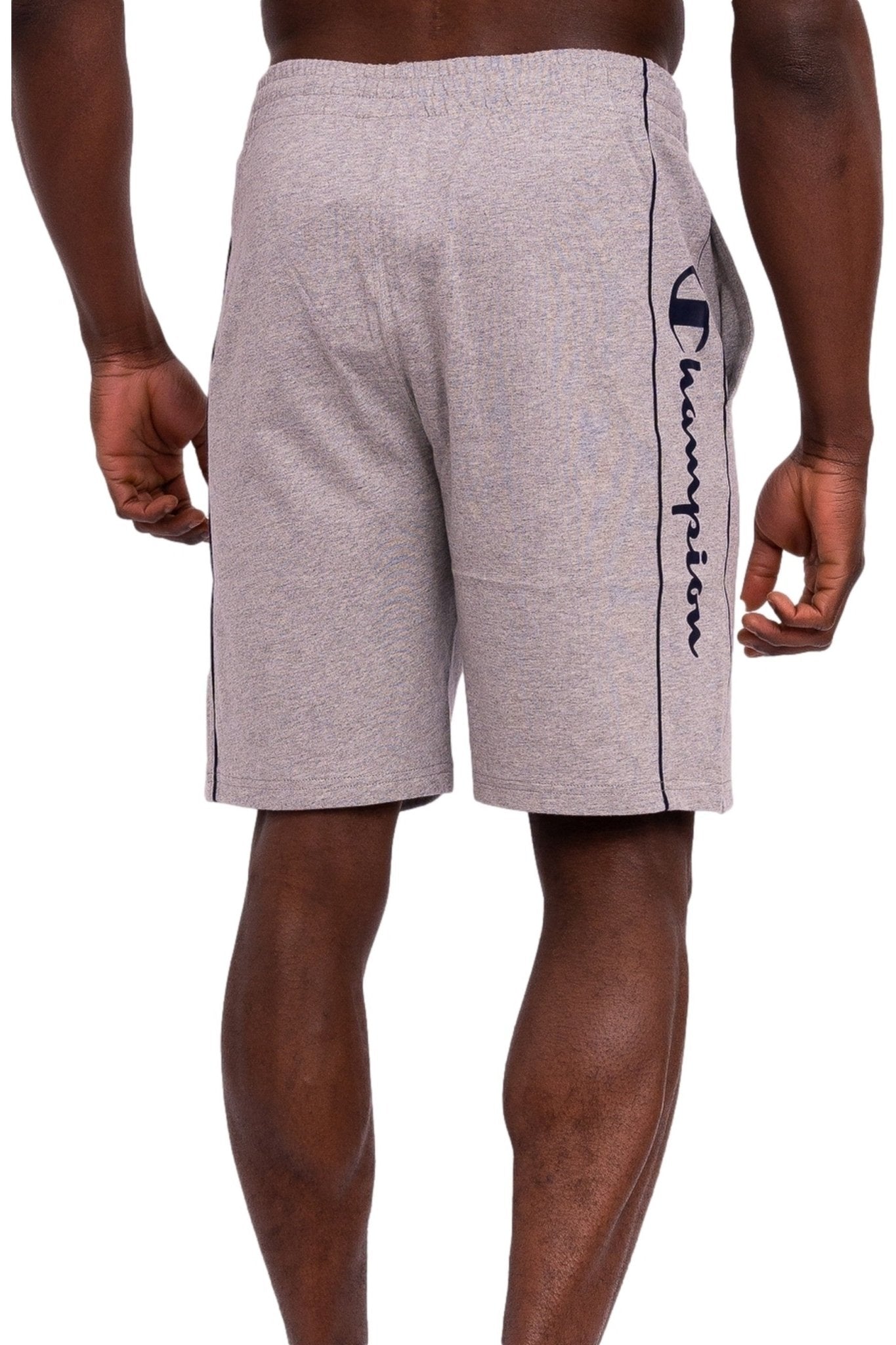 BERMUDA CHAMPION GRIS SCRIPT LOGO SHORT - AREA ZERO