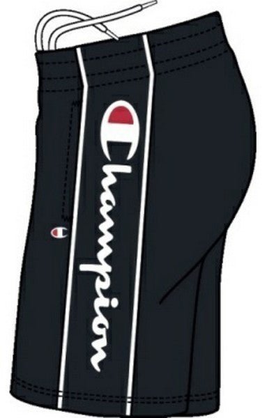 BERMUDA CHAMPION NEGRA LEGACY SIDE LOGO SHORT - AREA ZERO