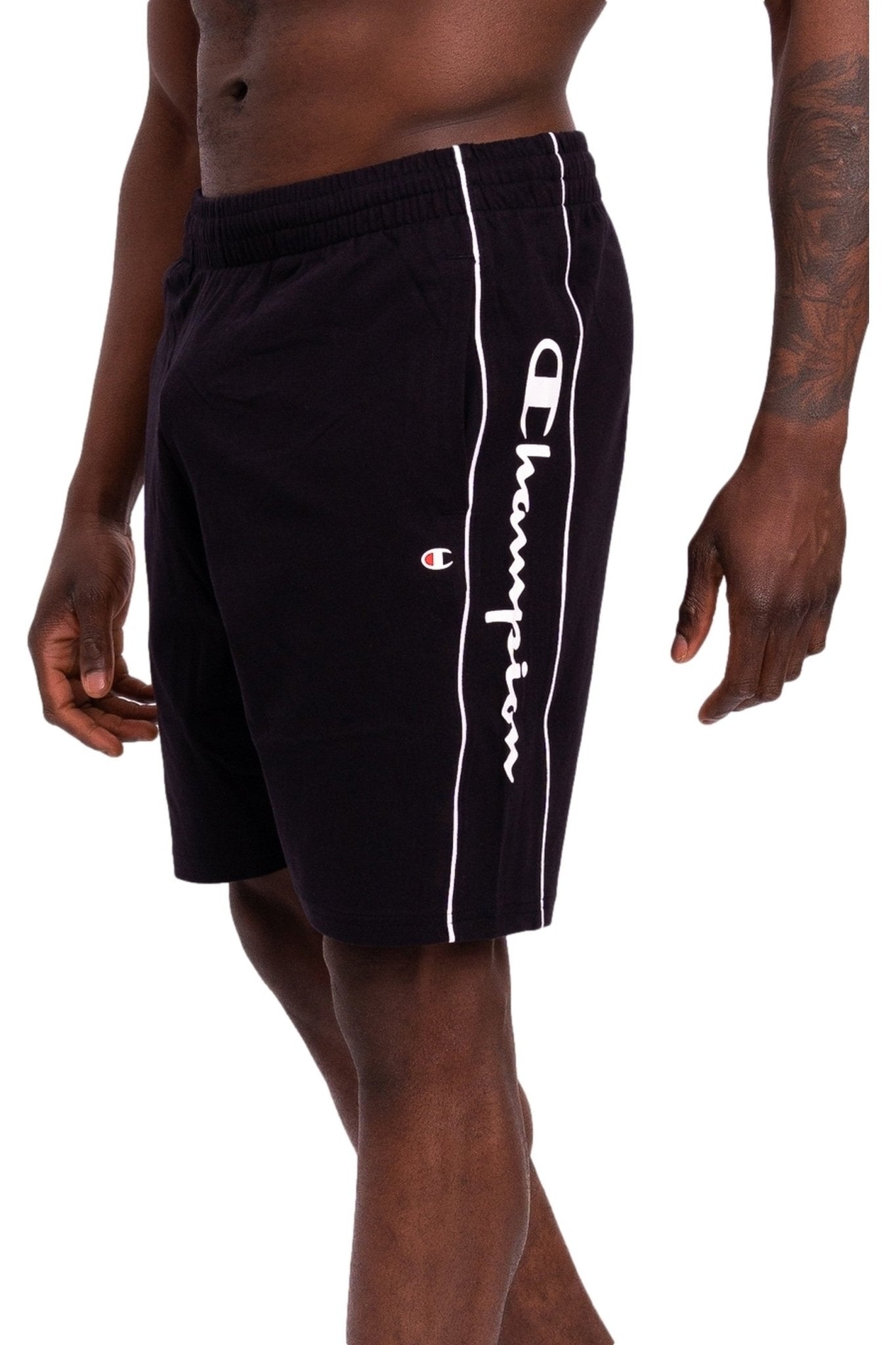 BERMUDA CHAMPION NEGRA SCRIPT LOGO SHORT - AREA ZERO