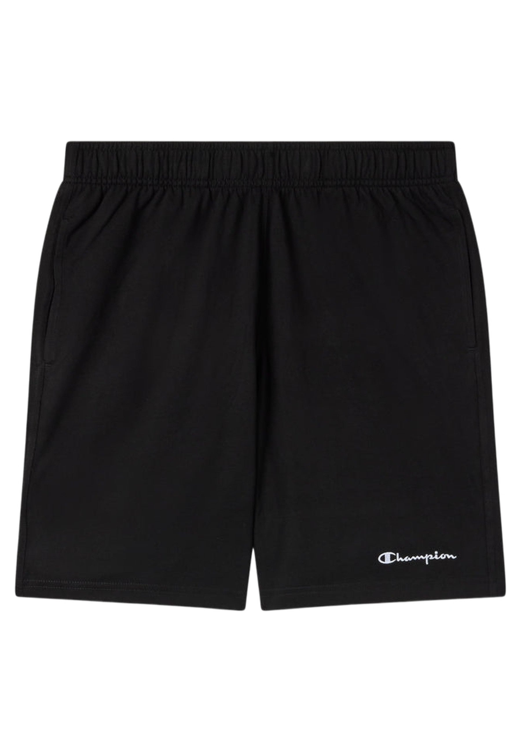 BERMUDA CHAMPION NEGRA SIMPLE LOGO JERSEY SHORT