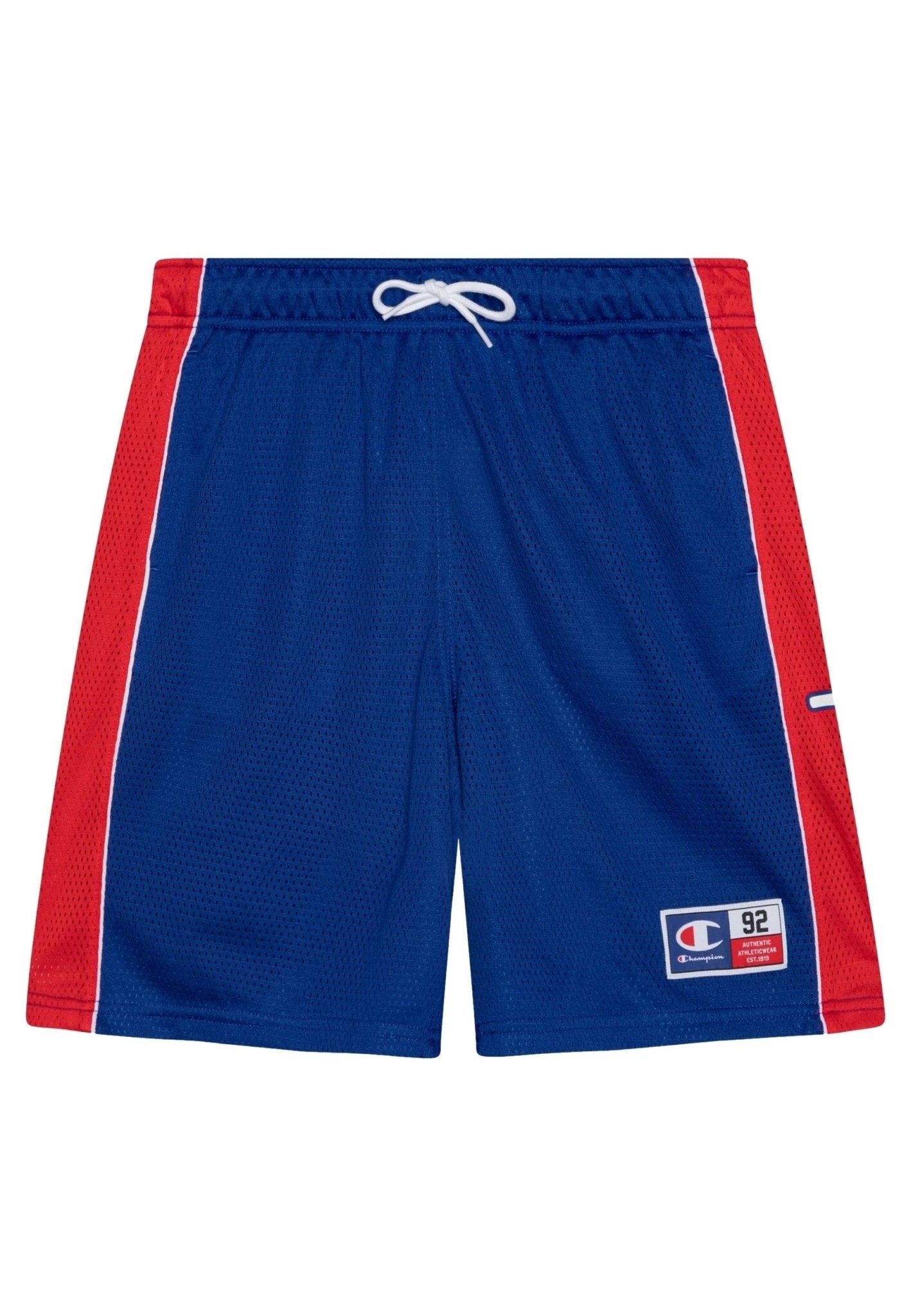 BERMUDA CHAMPION ROYAL SIDE LOGO BASKET SHORT - AREA ZERO