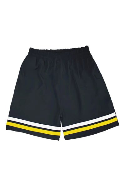 BERMUDA CLAN NEGRA 'LA BOCA' POLY SHORT - AREA ZERO