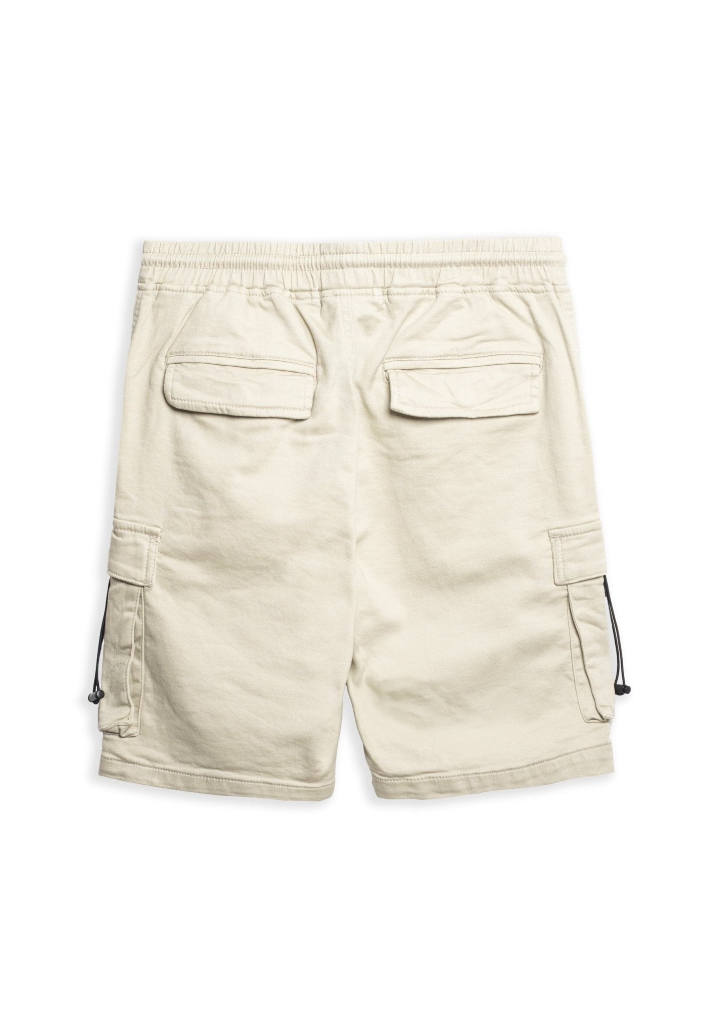 BERMUDA CRUDA SIDE POCKETS RUBBER BAND SHORT - AREA ZERO