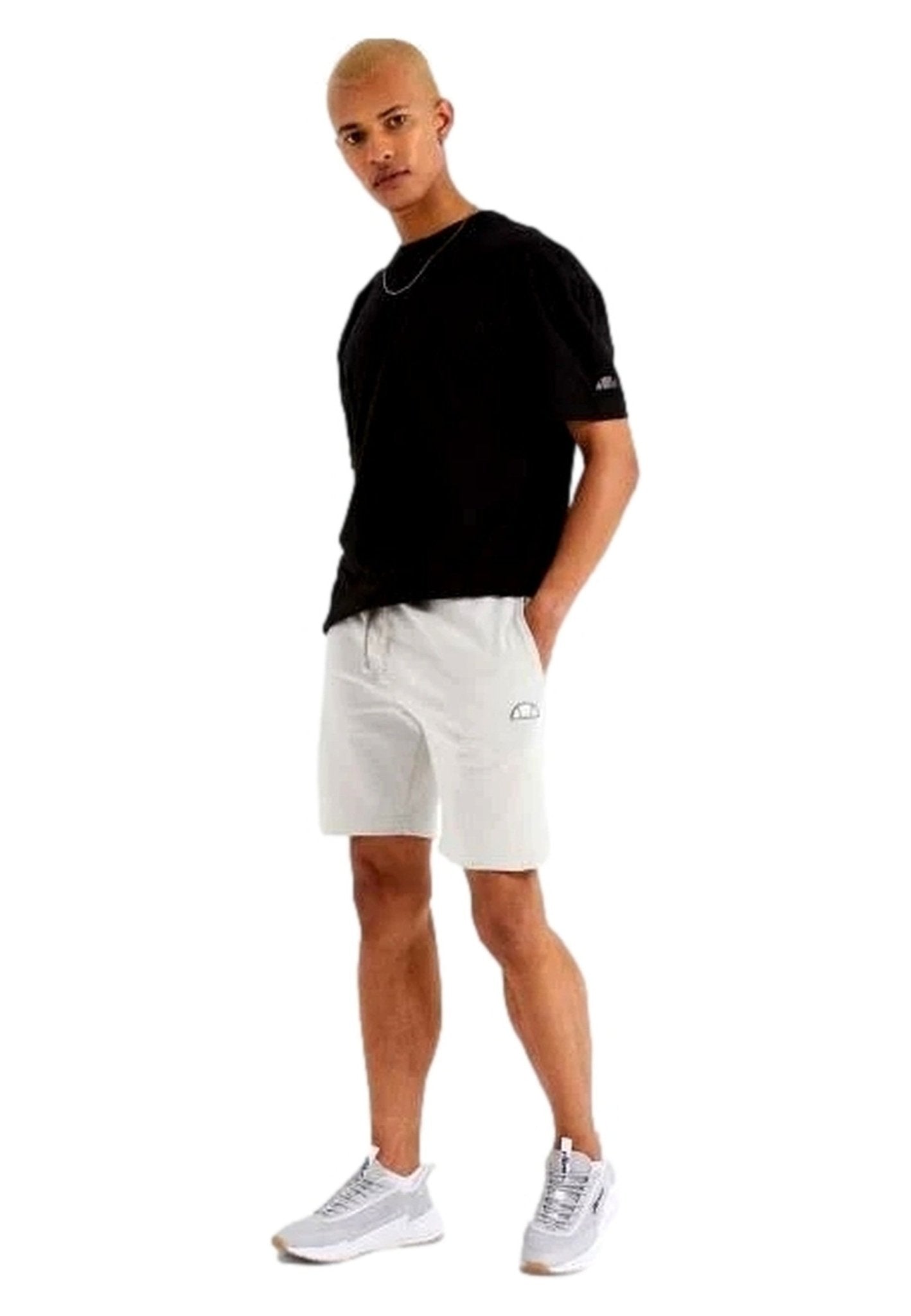 BERMUDA ELLESSE GRIS DORMO SHIRT LIGHT GREY - AREA ZERO