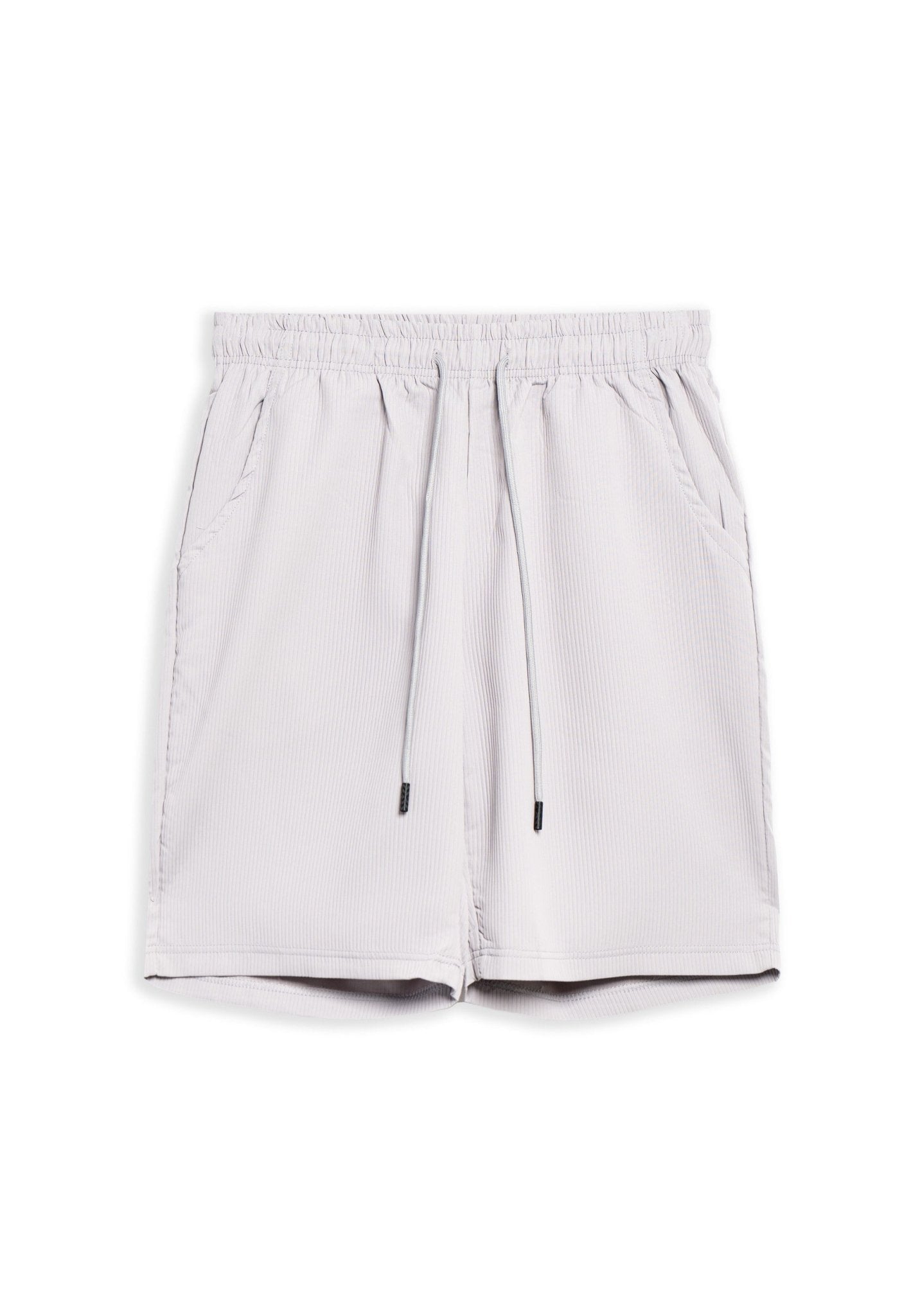 BERMUDA GRIS STRIPPED SHORT - AREA ZERO