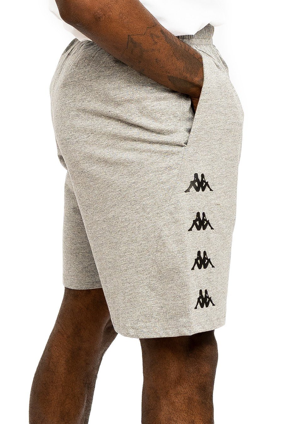 BERMUDA KAPPA GRIS KORTIMERY JERSEY SHORT - AREA ZERO