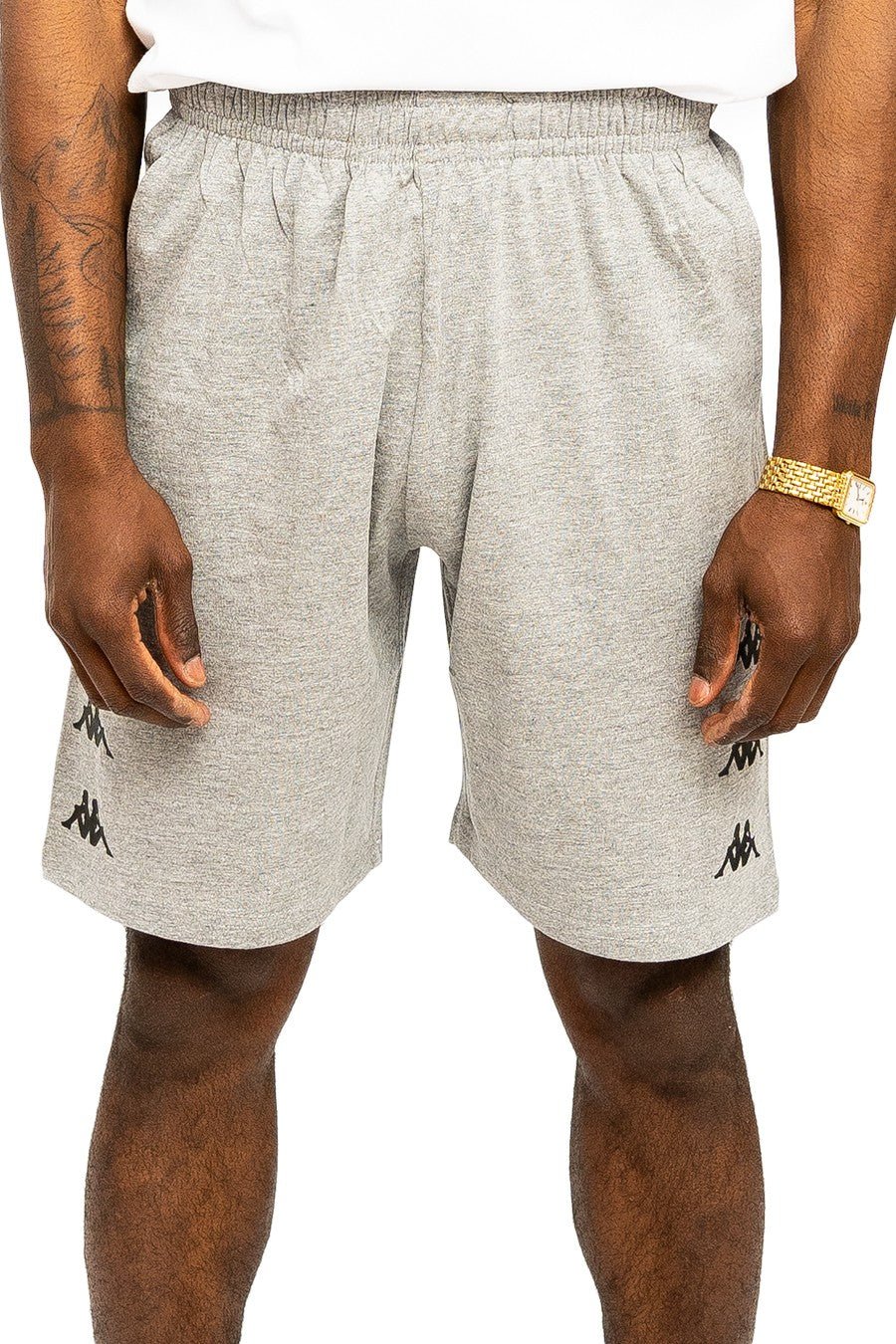 BERMUDA KAPPA GRIS KORTIMERY JERSEY SHORT - AREA ZERO