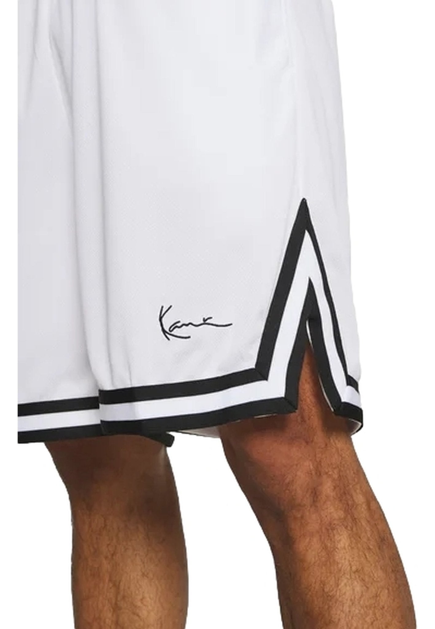 BERMUDA KARL KANI BLANCA SMALL SIGNATURE MESH SHORT - AREA ZERO