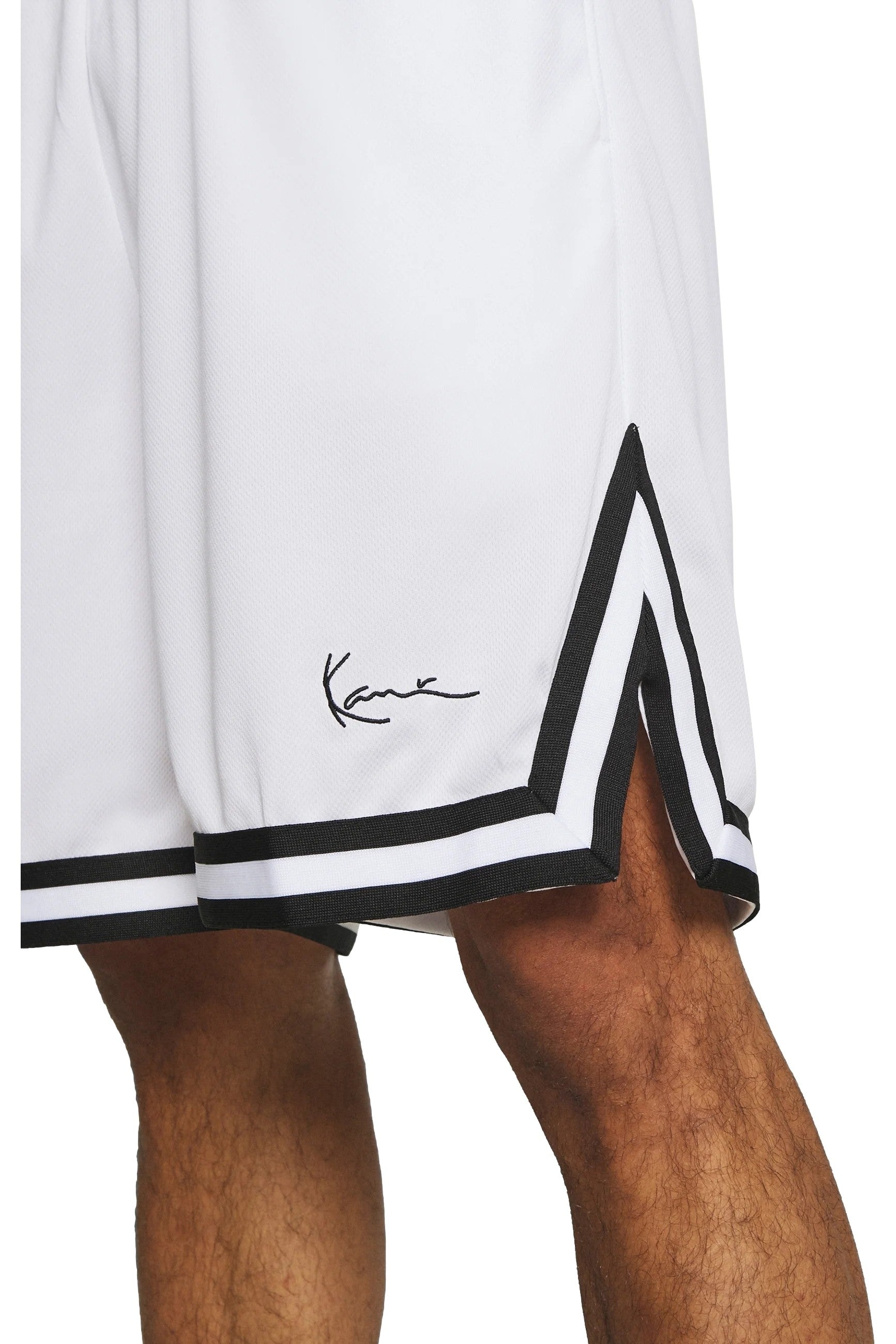BERMUDA KARL KANI BLANCA SMALL SIGNATURE MESH SHORT