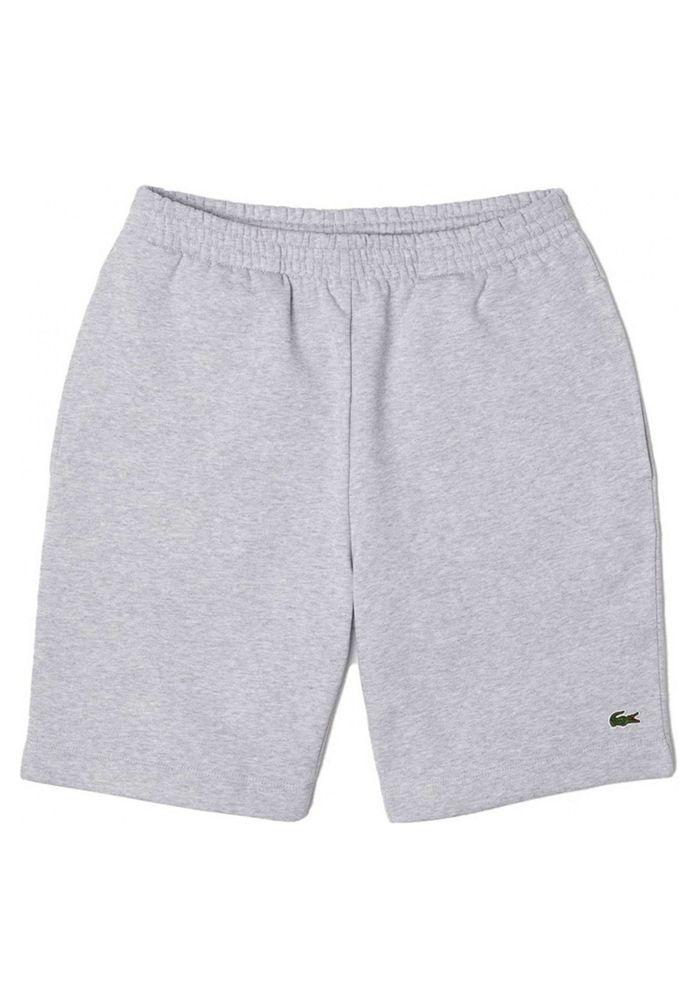 BERMUDA LACOSTE GRIS ESSENTIAL LOGO SHORT - AREA ZERO