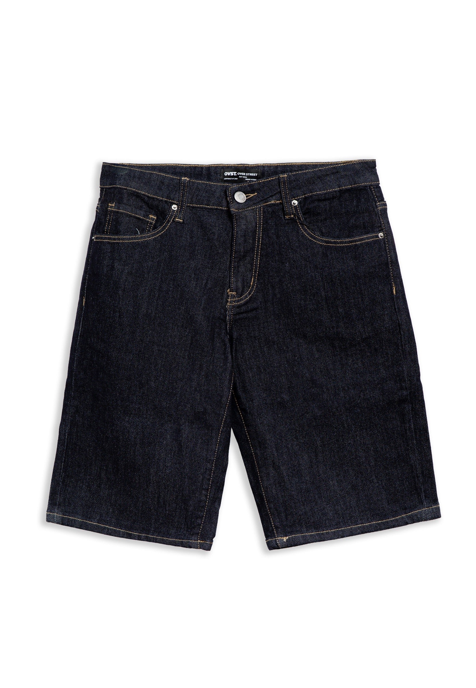 BERMUDA MOJADA LONG DENIM SHORT