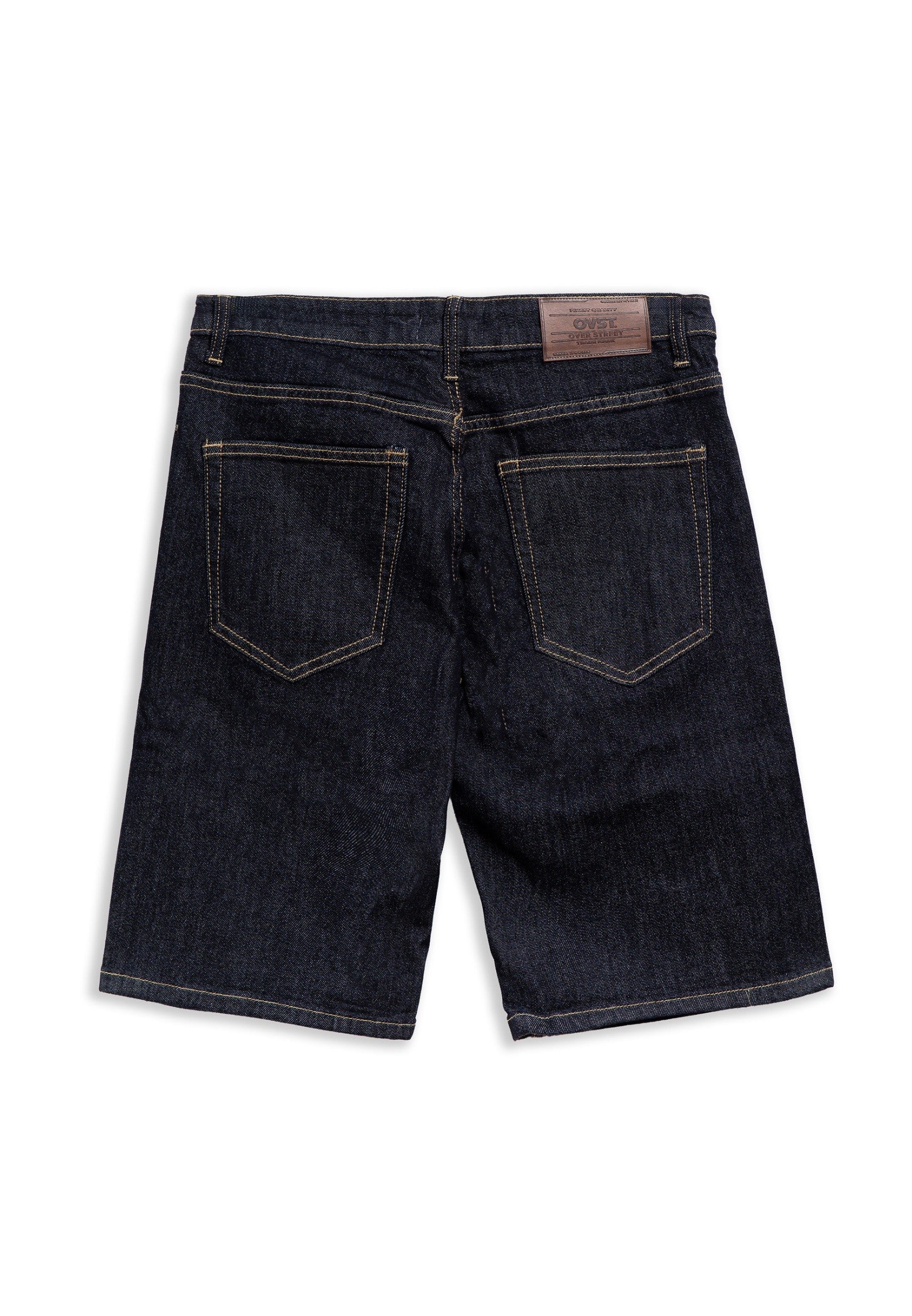 BERMUDA MOJADA LONG DENIM SHORT