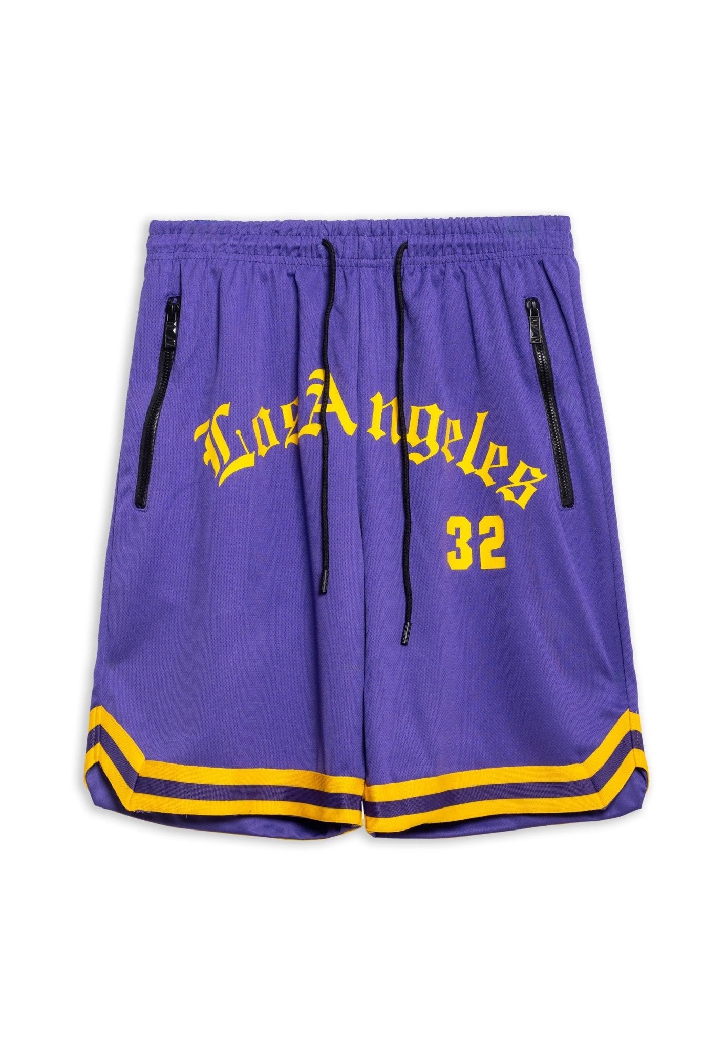 BERMUDA MORADA LOS ANGELES 32 FRONT LOGO PANT - AREA ZERO