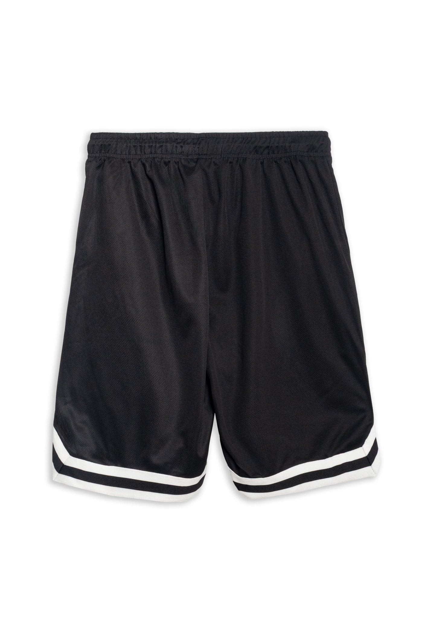 BERMUDA NEGRA CHICAGO 23 FRONT LOGO PANT - AREA ZERO