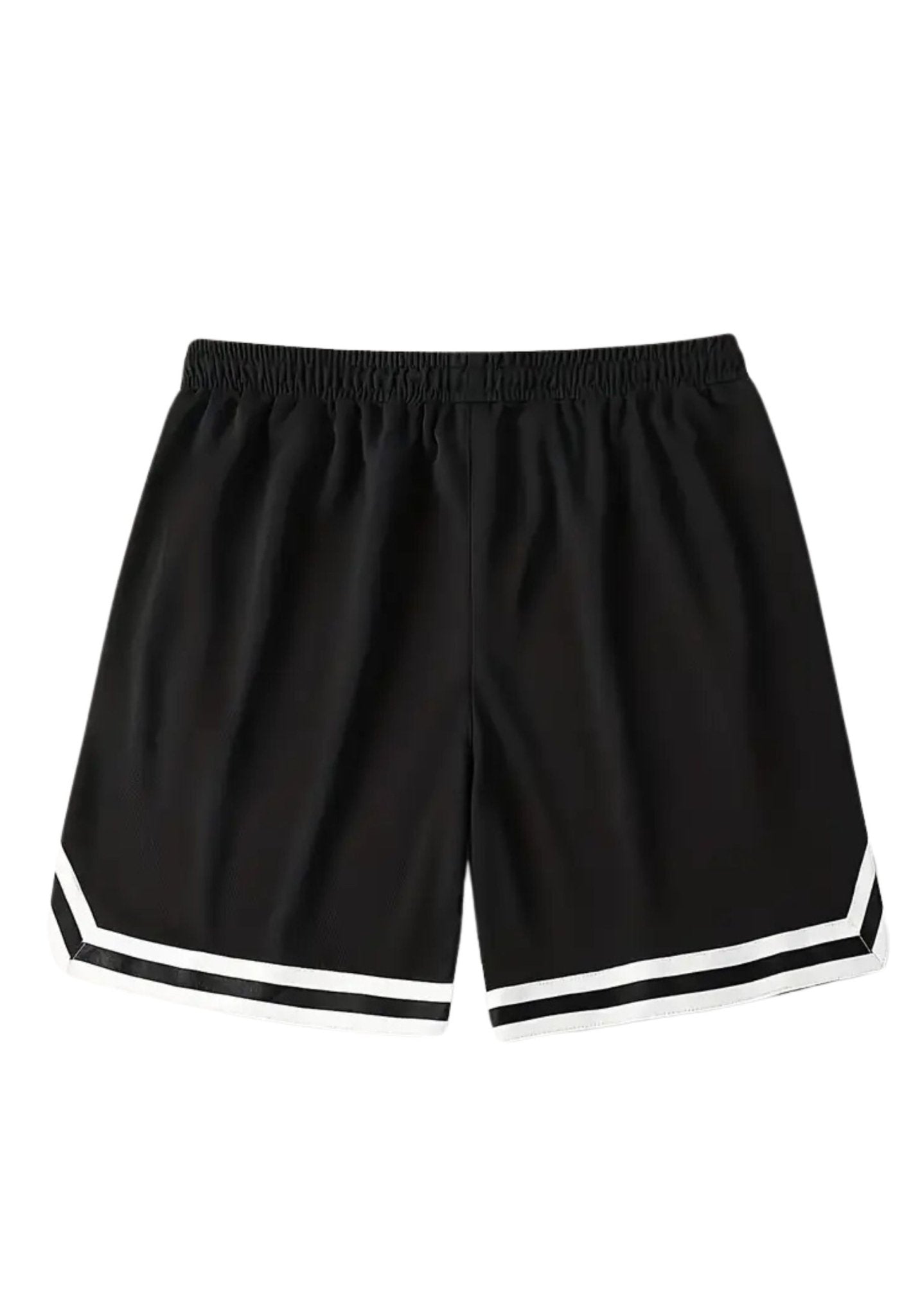 BERMUDA NEGRA CHICAGO GOTIC LOGO BASKET SHORT - AREA ZERO