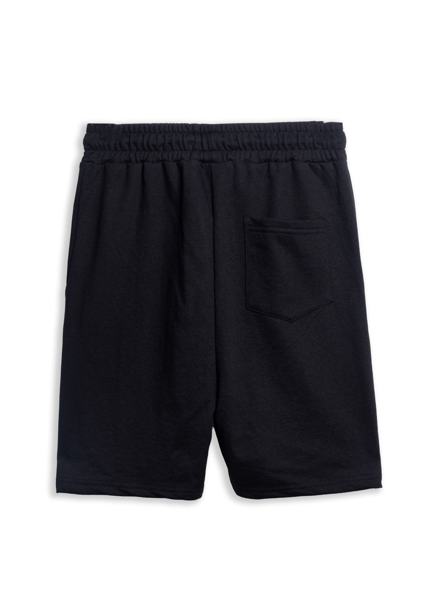 BERMUDA NEGRA CHICAGO SNEAKERS INFILL LOGO SHORTS - AREA ZERO