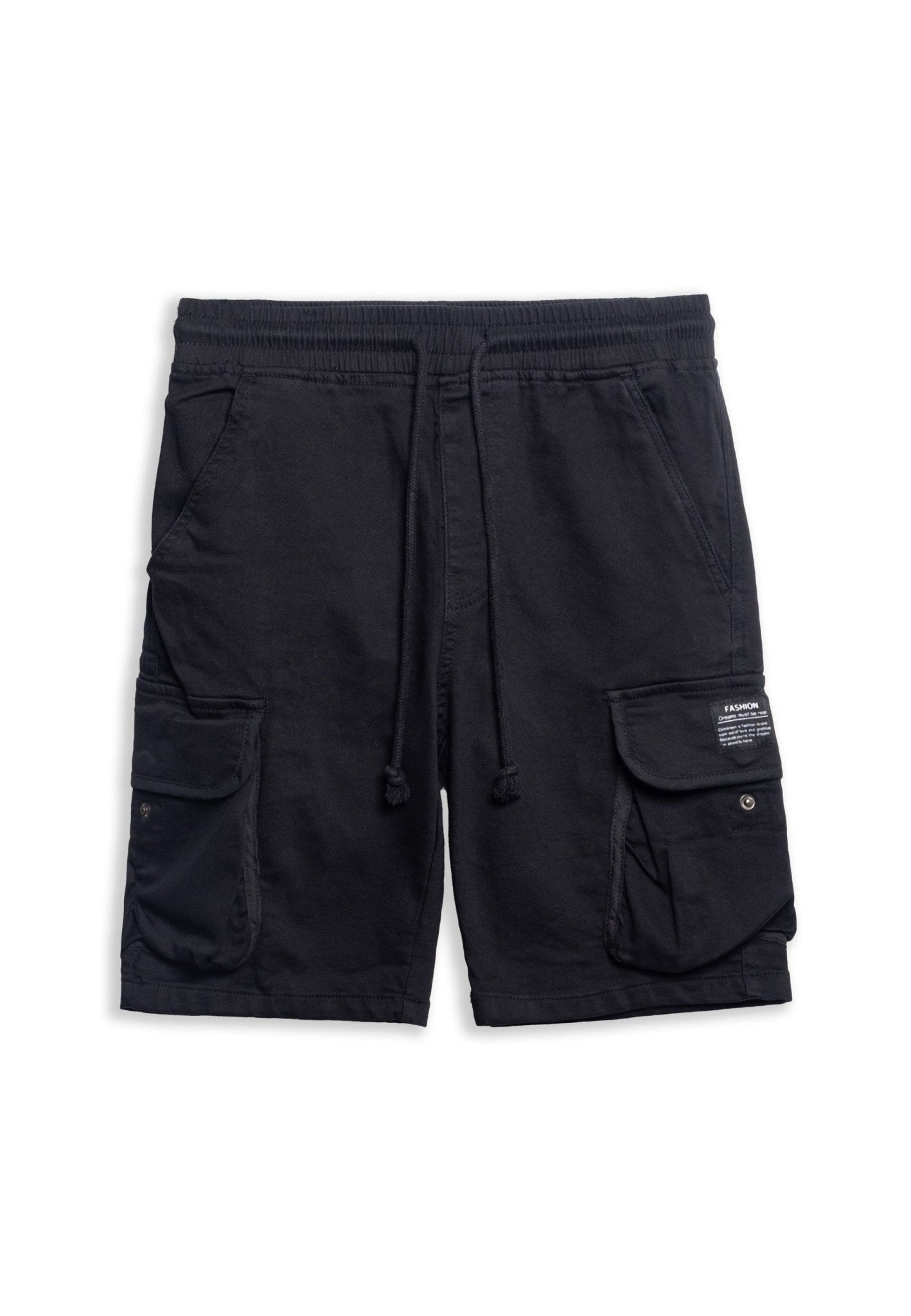 BERMUDA NEGRA SIDE POCKETS FASHION SHORT - AREA ZERO