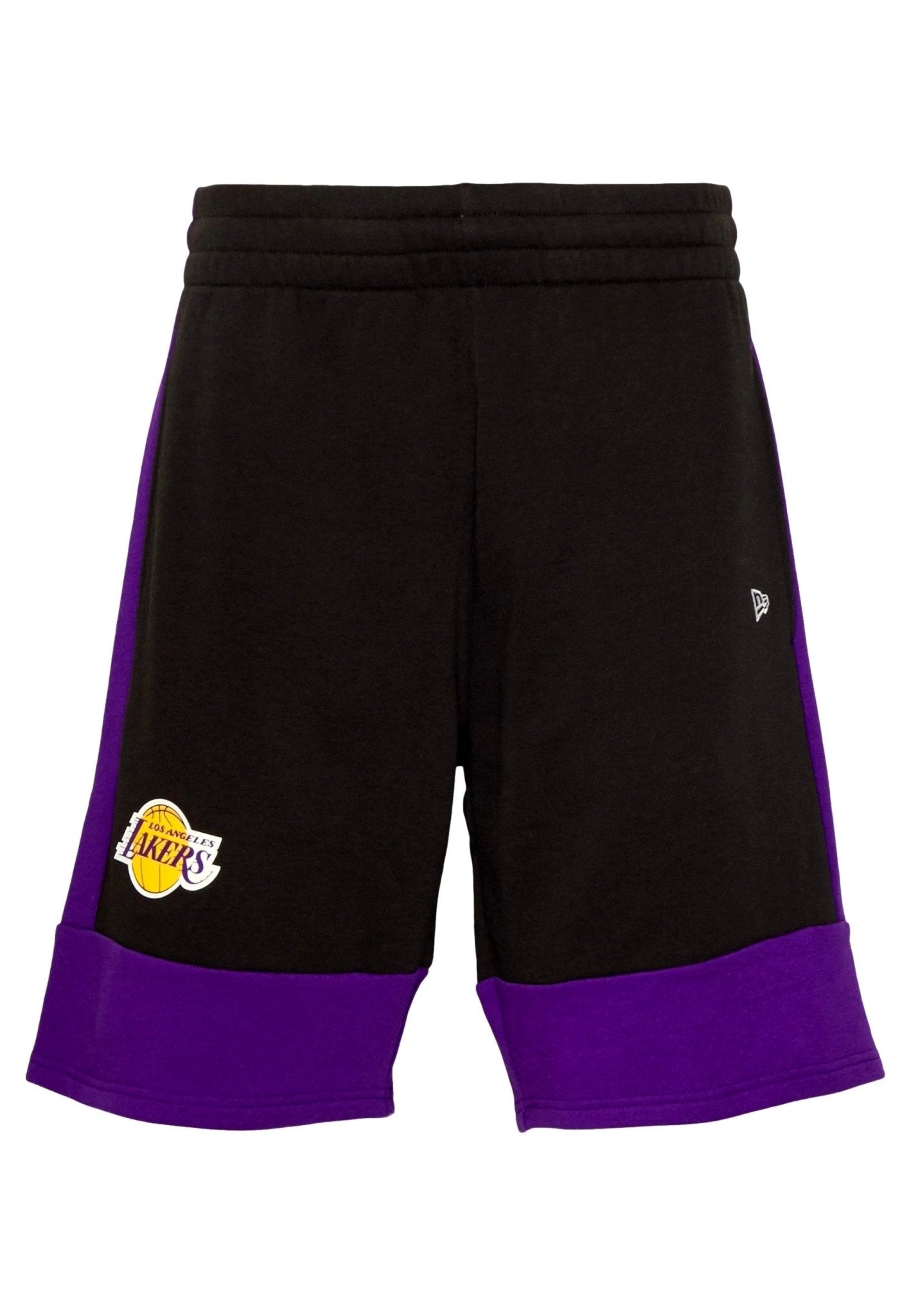 BERMUDA NEW ERA NEGRA LAKERS NBA COLOUR BLOCK SHORT LOSLAK - AREA ZERO