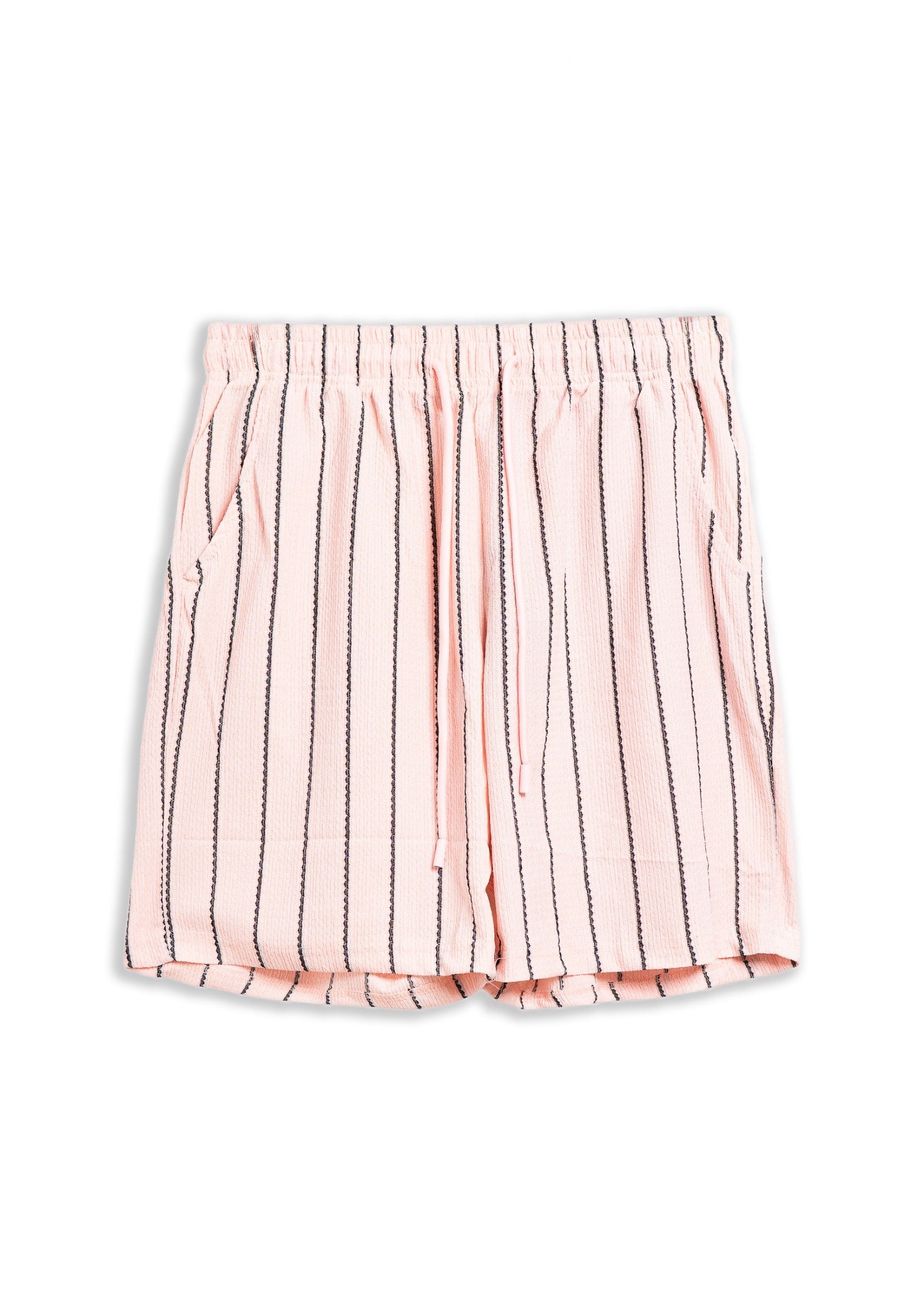 BERMUDA ROSA RAYAS BRAIDED STRIPPED SHORT