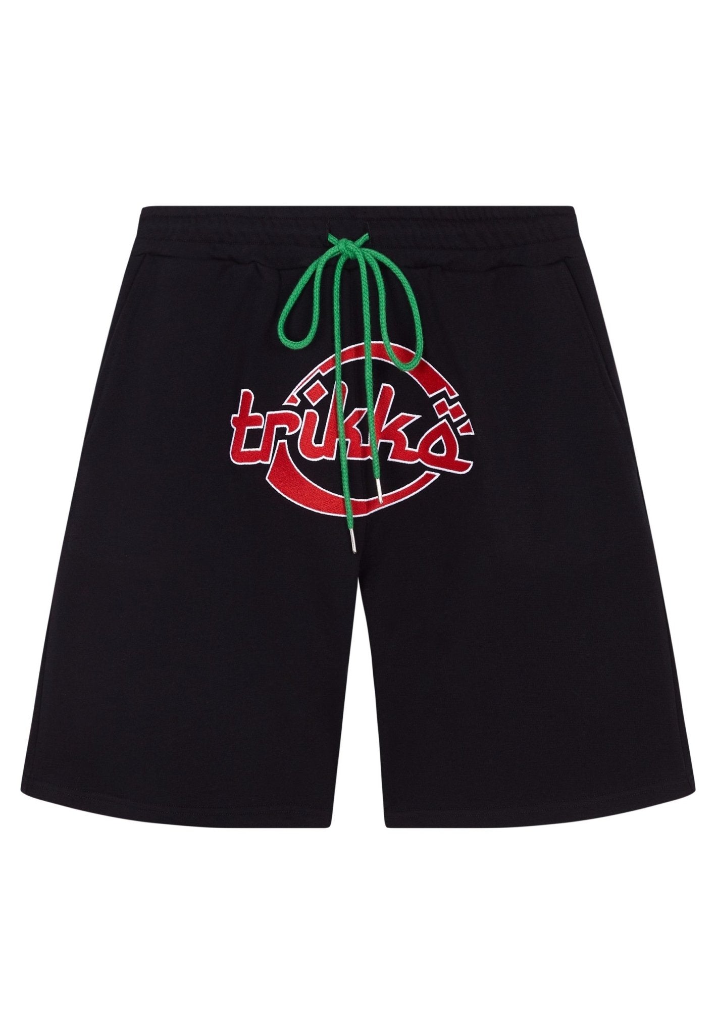 BERMUDA TRIKKO NEGRA ARABIC OVAL SHORT - AREA ZERO