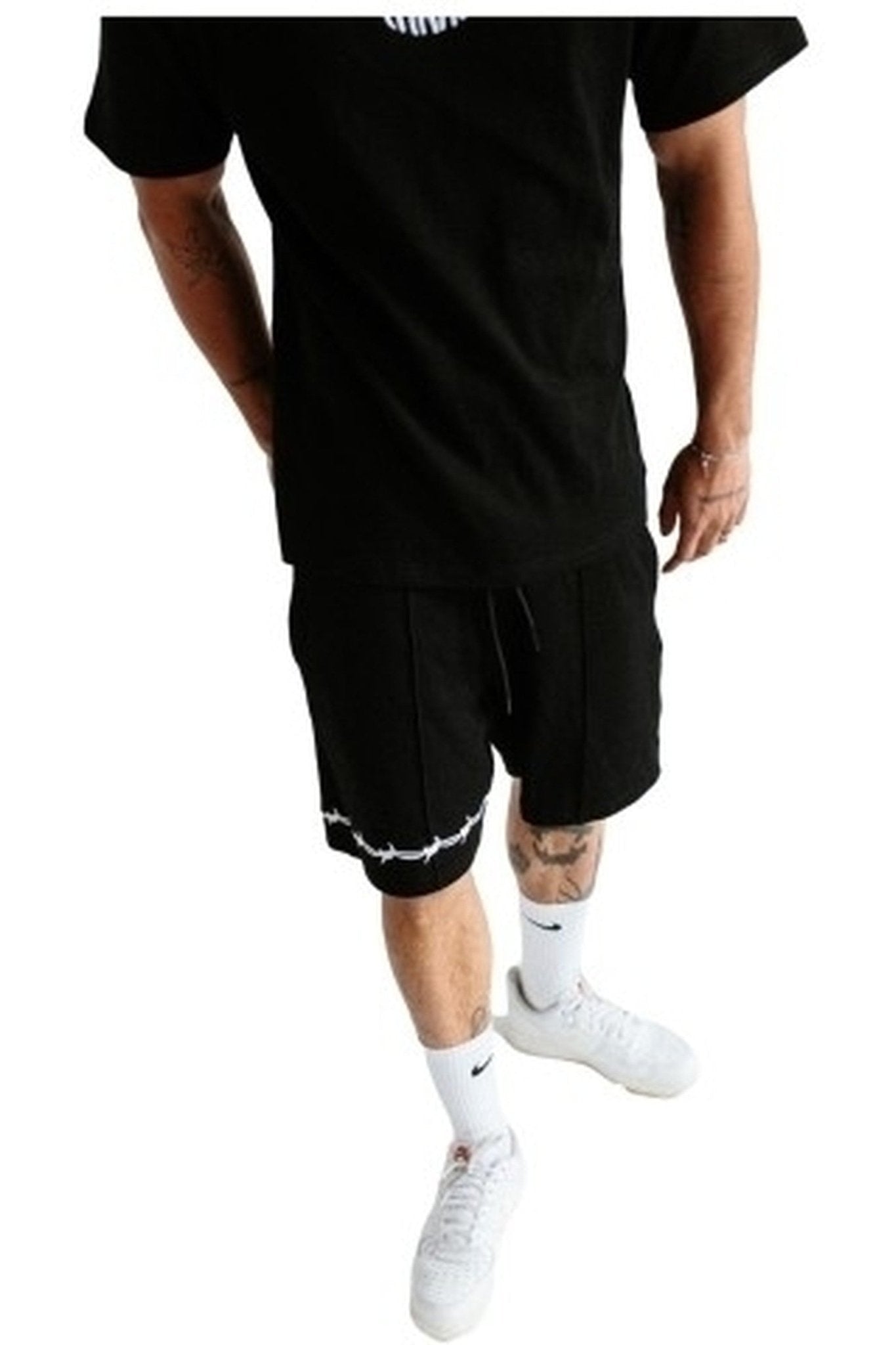 BERMUDA TRIKKO NEGRA WIRE SHORT - AREA ZERO