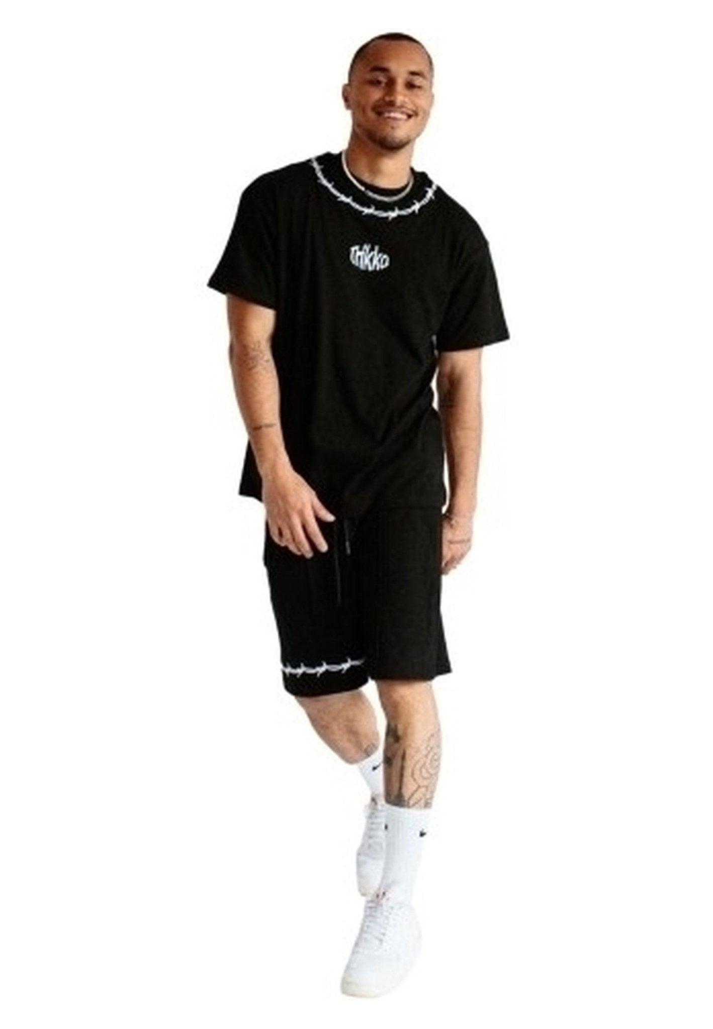 BERMUDA TRIKKO NEGRA WIRE SHORT - AREA ZERO