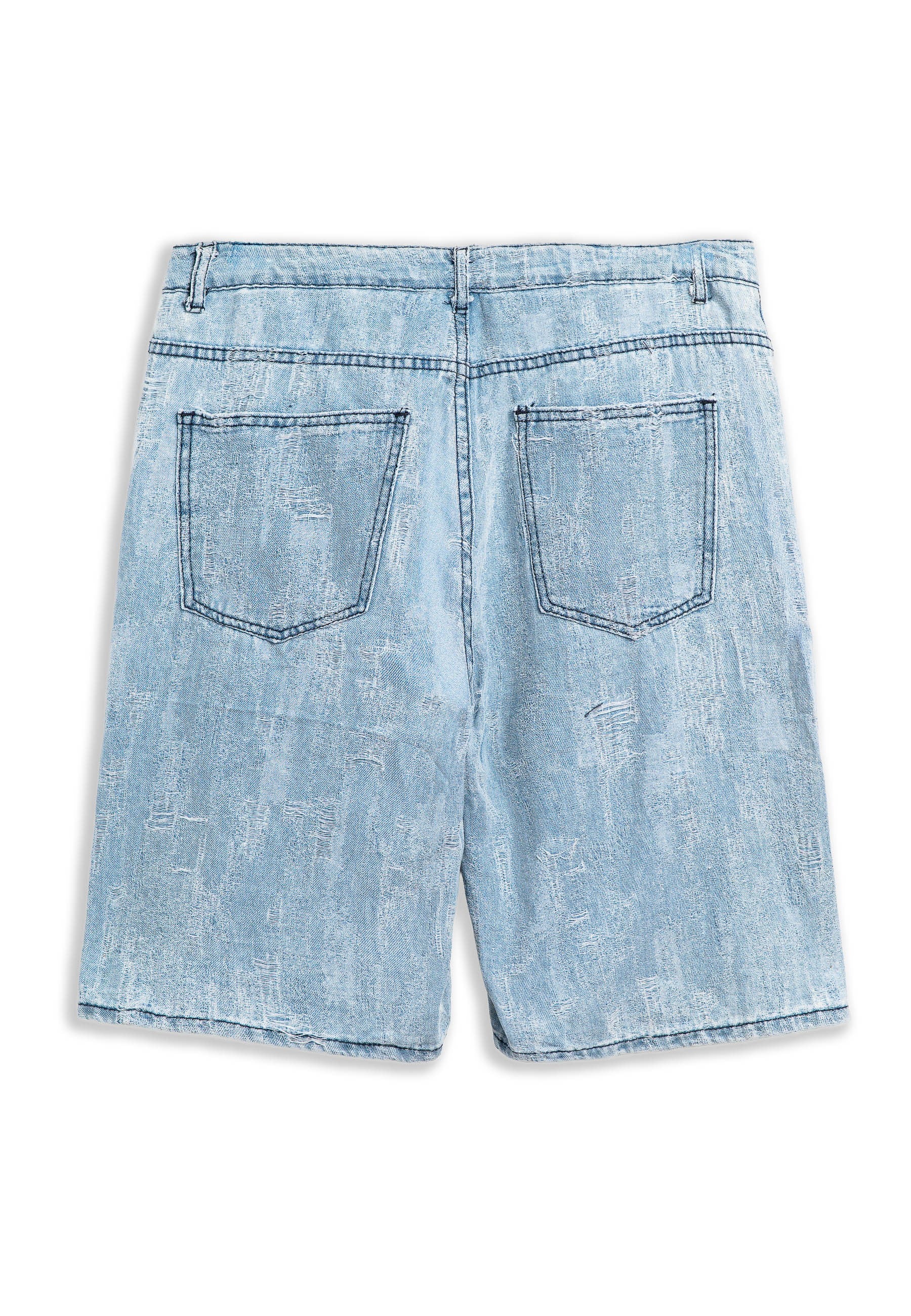 BERMUDA VAQUERA DENIM CAMO SHORT