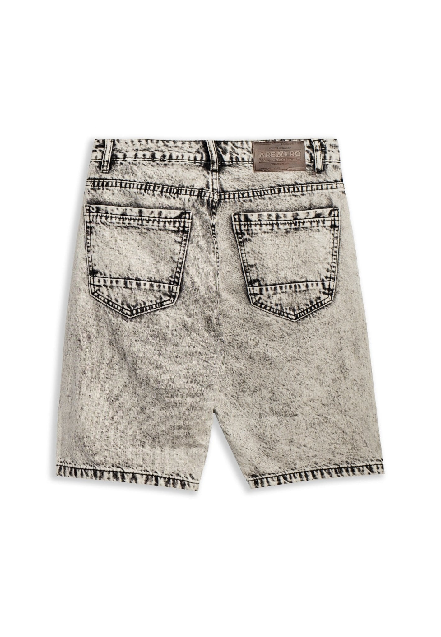 BERMUDA VAQUERA GRIS FRONT ITEM SHORT - AREA ZERO