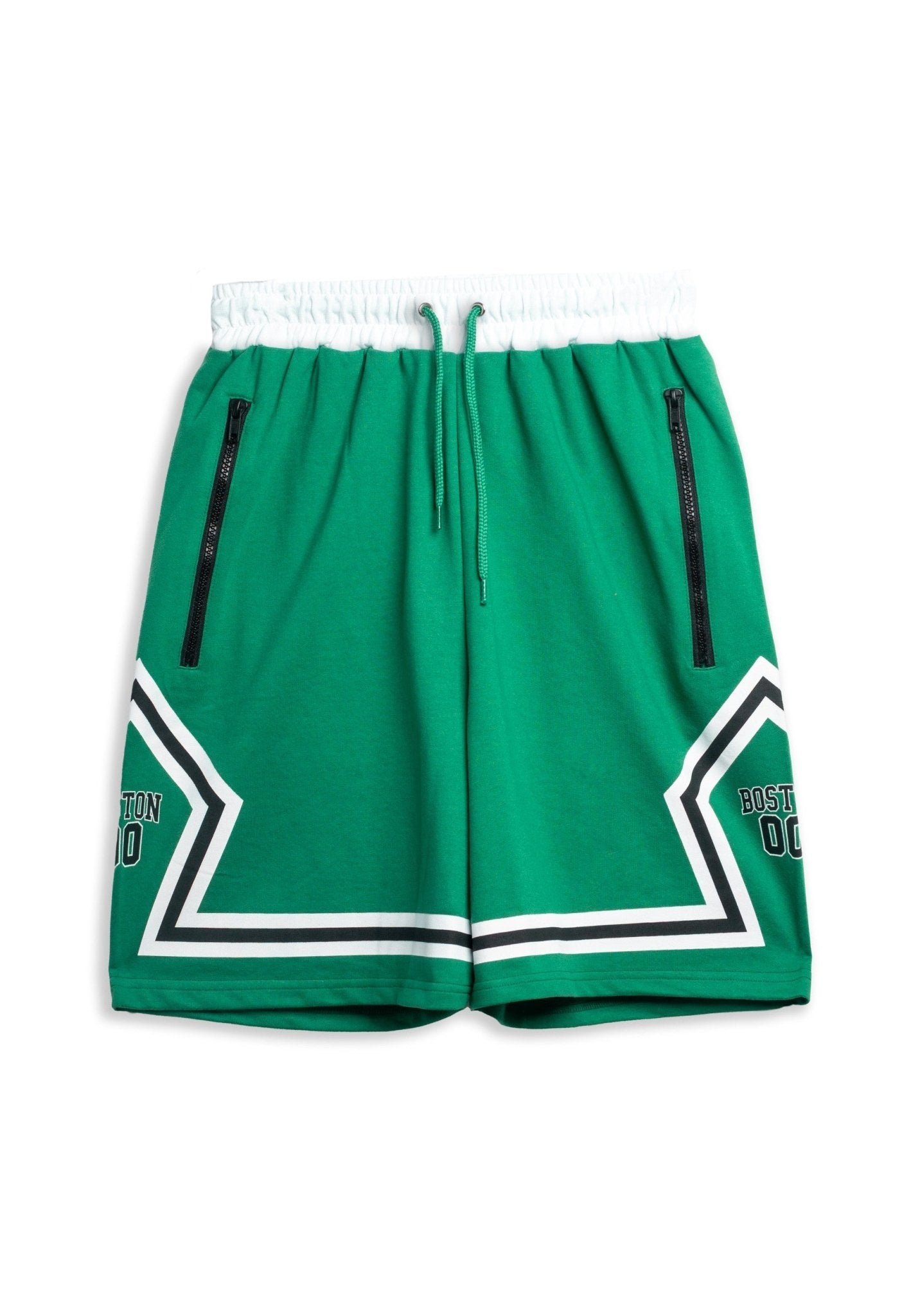 BERMUDA VERDE BOSTON 00 BASKETBALL SHORT - AREA ZERO