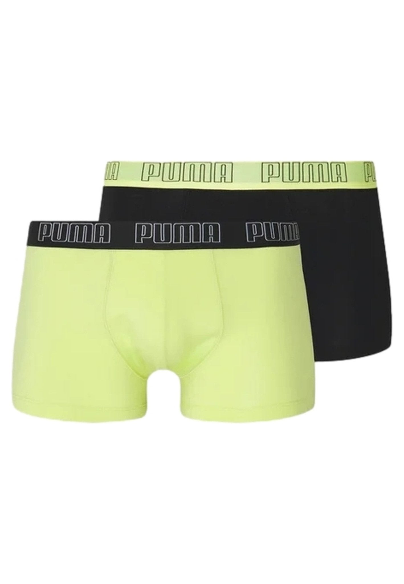BIPACK BOXERS PUMA AMARILLO/NEGRO INTENSE RED BASIC TRUNK - AREA ZERO