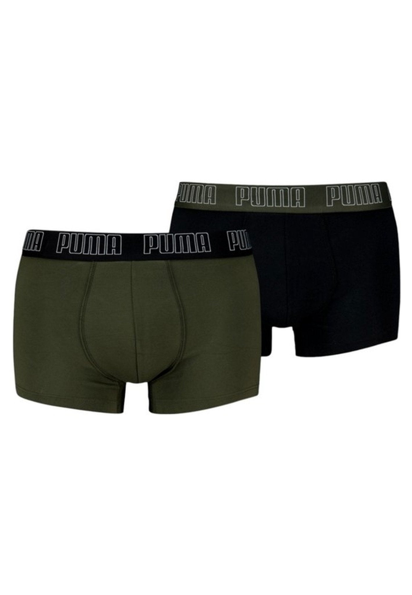 BIPACK BOXERS PUMA KAKI/NEGRO EVERYDAY TRUNK - AREA ZERO