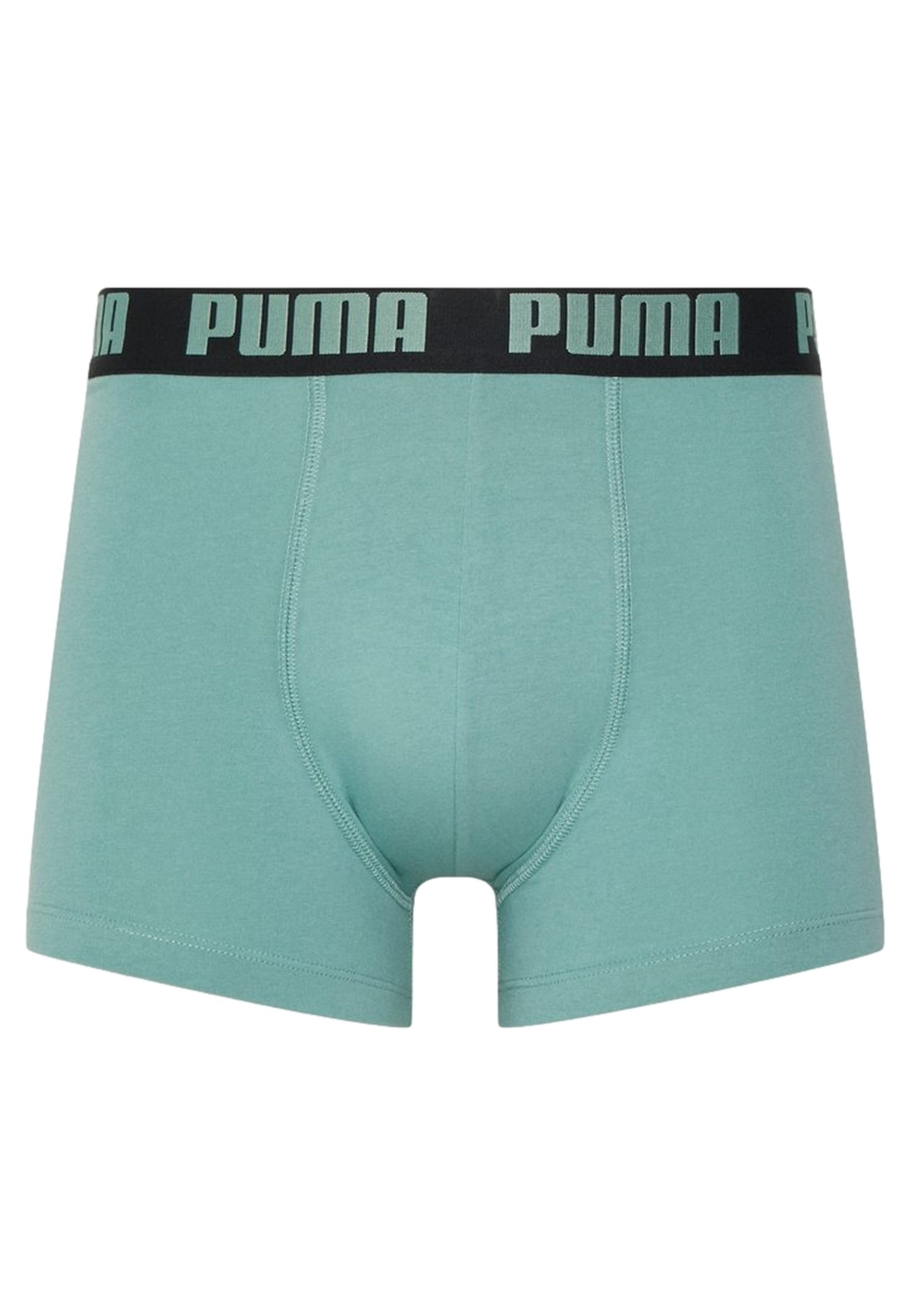 BIPACK BOXERS PUMA MARENGO/NEGRO GREY MELANGE BASIC TRUNK