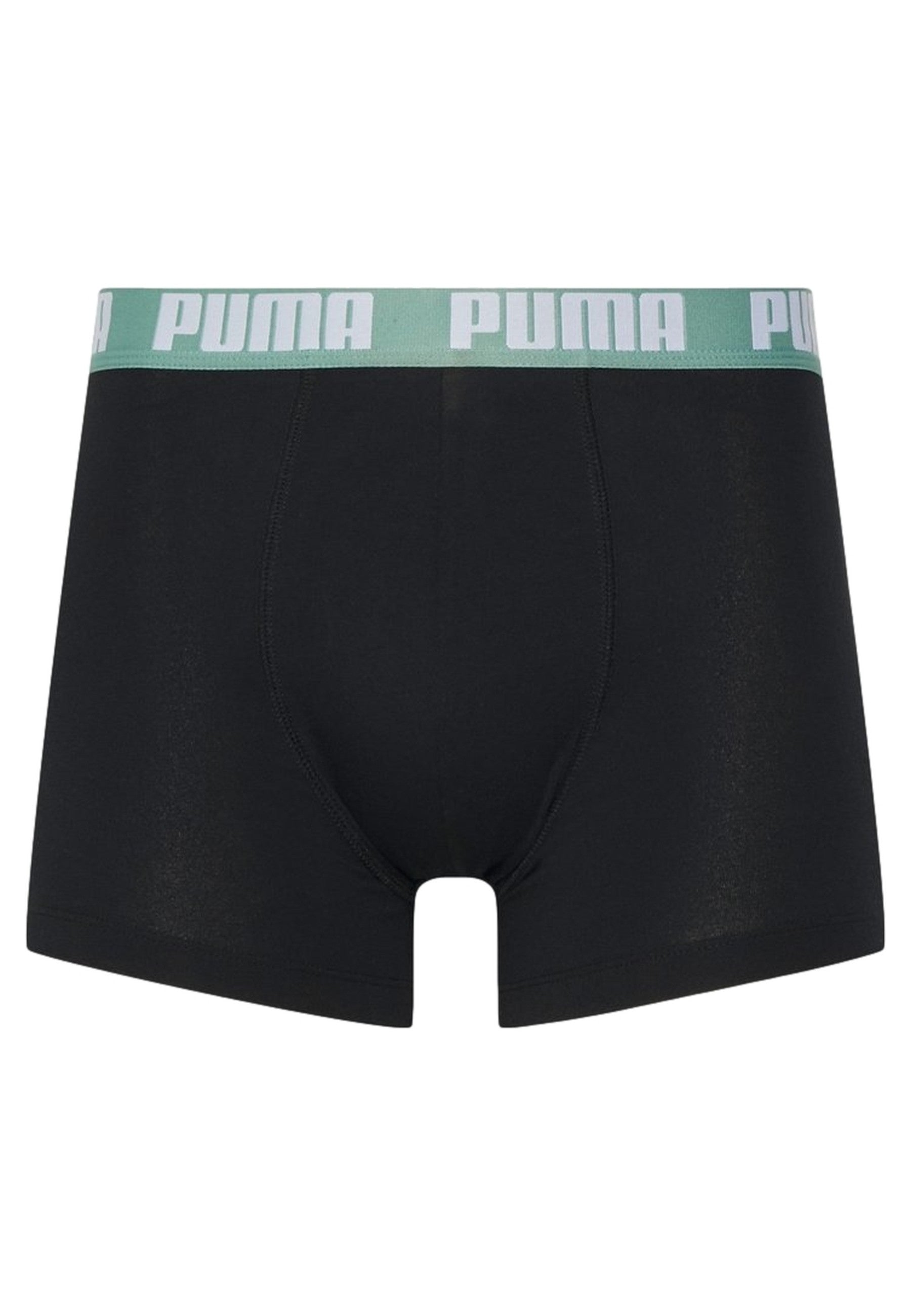 BIPACK BOXERS PUMA MARENGO/NEGRO GREY MELANGE BASIC TRUNK