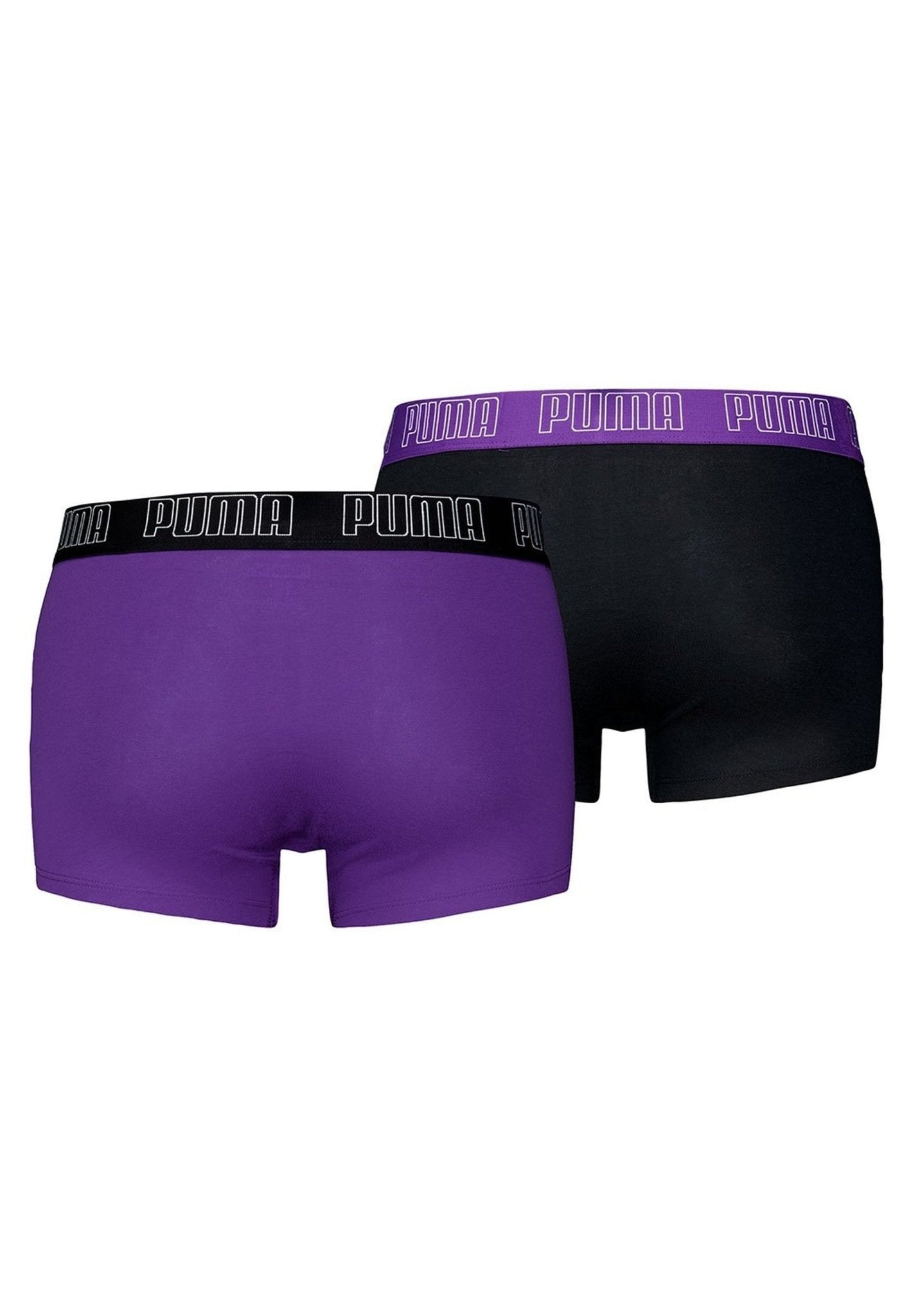BIPACK BOXERS PUMA MORADO/NEGRO EVERYDAY TRUNK - AREA ZERO