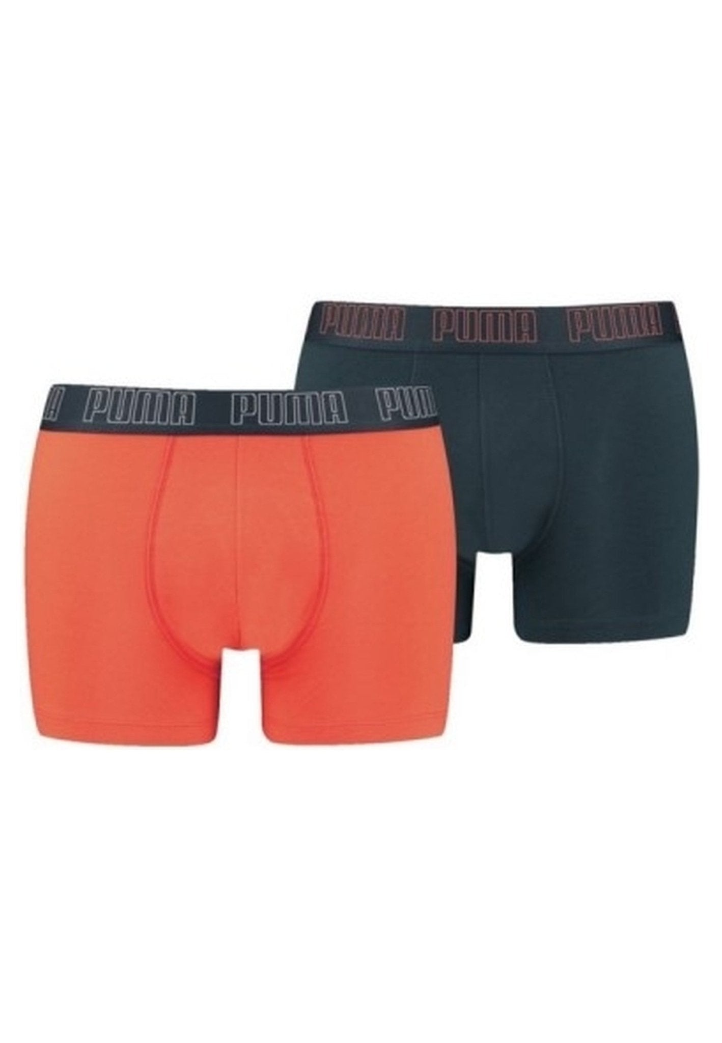 BIPACK BOXERS PUMA NARANA HOT HEAT / DARK NIGHT BASIC TRUNK - AREA ZERO
