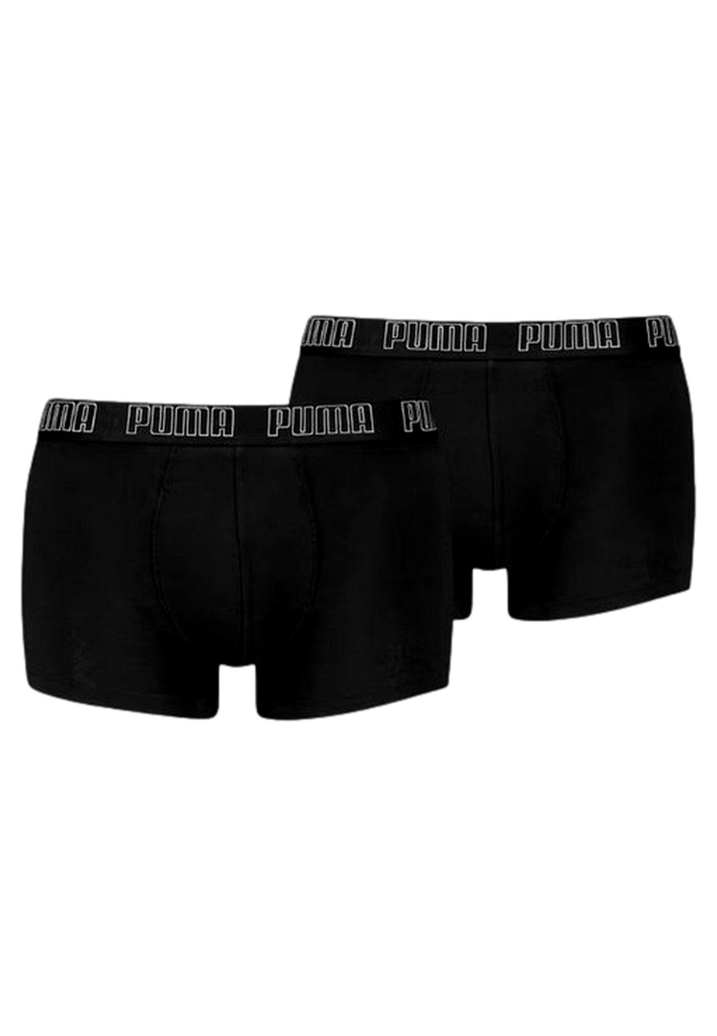 BIPACK BOXERS PUMA NEGRO/NEGRO EVERYDAY TRUNK - AREA ZERO