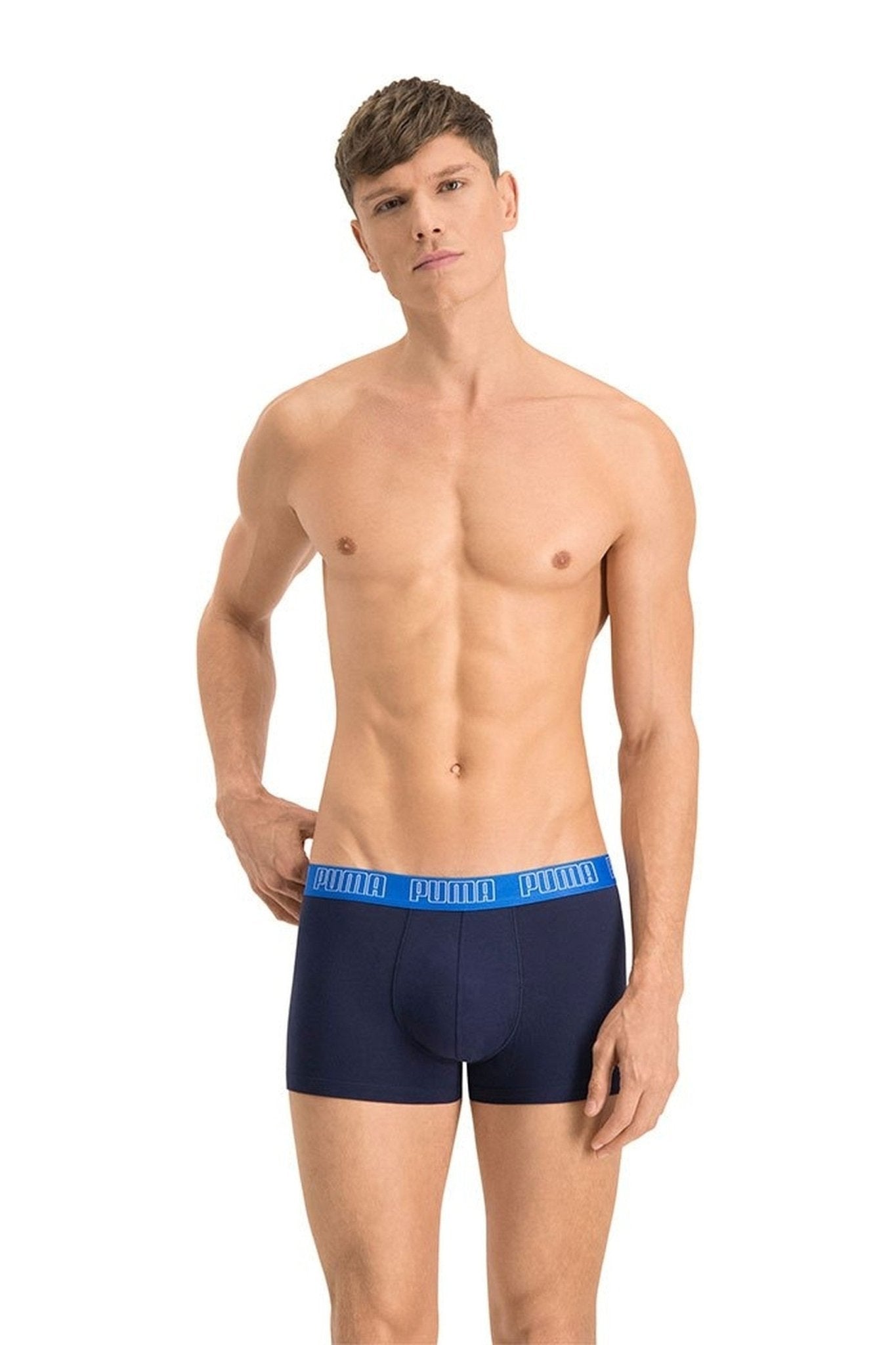 BIPACK BOXERS PUMA ROYAL/MARINO BASIC TRUNK - AREA ZERO
