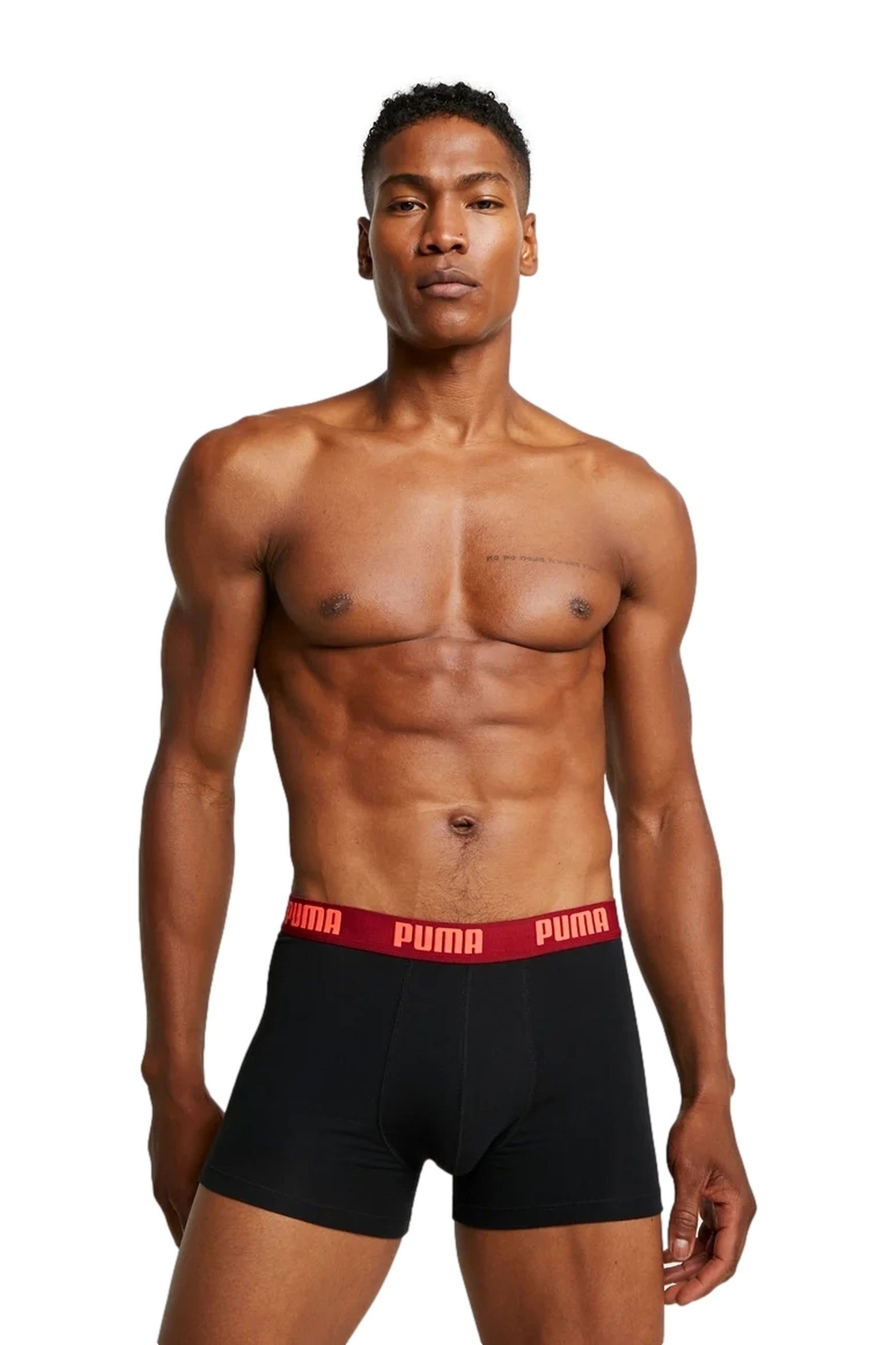 BIPACK BOXERS PUMA VERDE/NEGRO VARSITY GREEN TRUNK