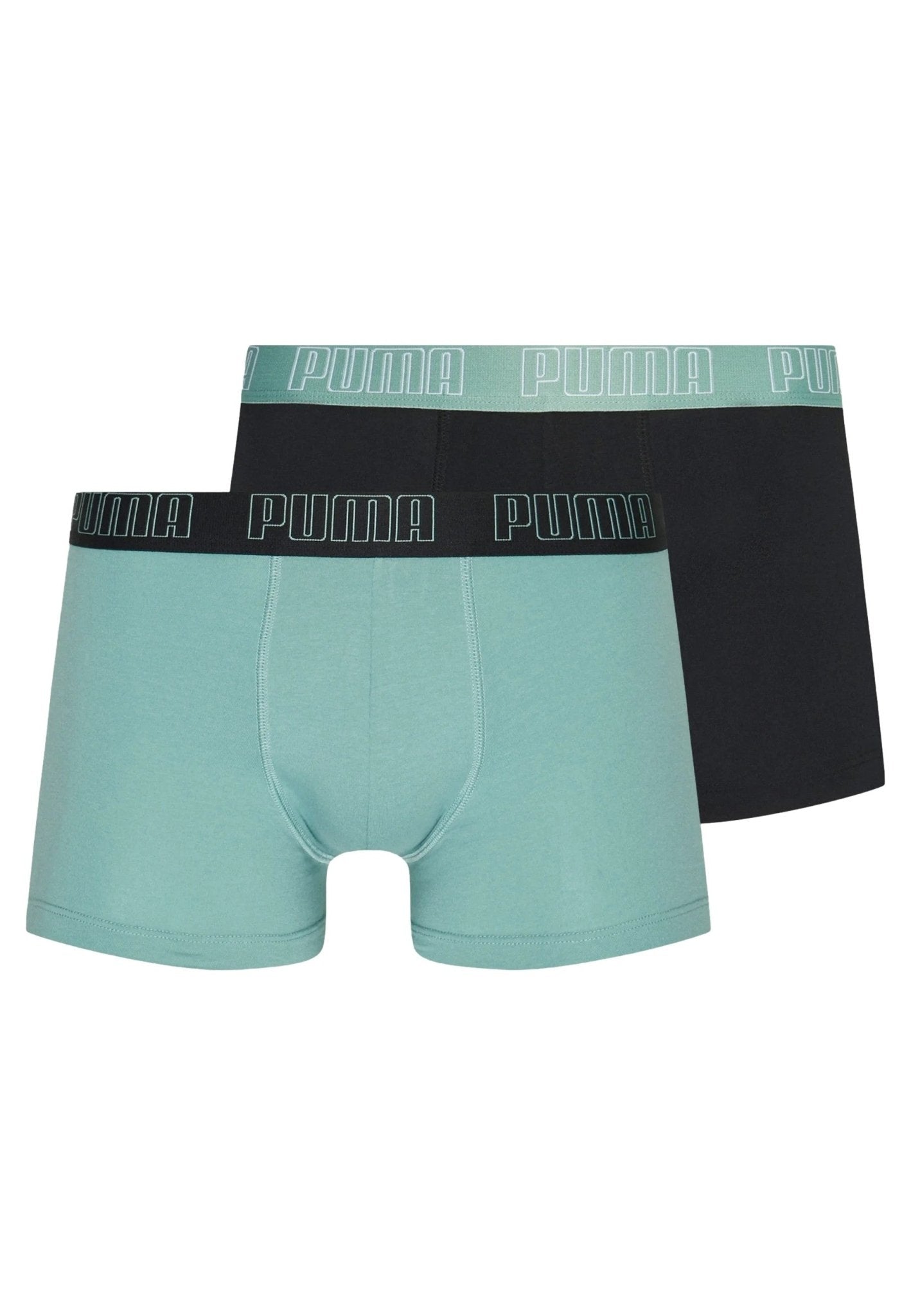 BIPACK BOXERS PUMA VERDE/NEGRO SAGE COMBRO BASIC TRUNK - AREA ZERO