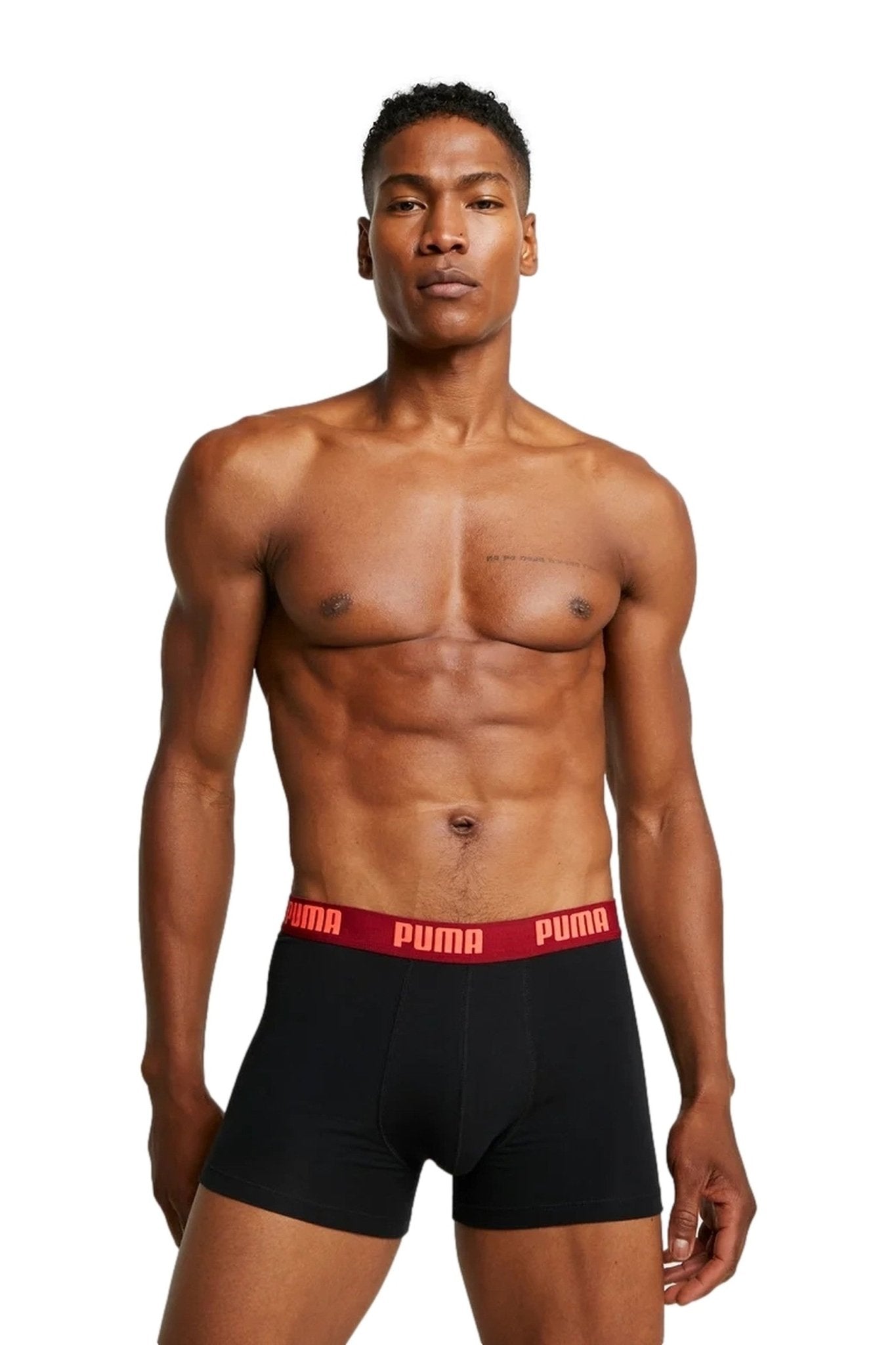 BIPACK BOXERS PUMA VERDE/NEGRO VARSITY GREEN TRUNK - AREA ZERO