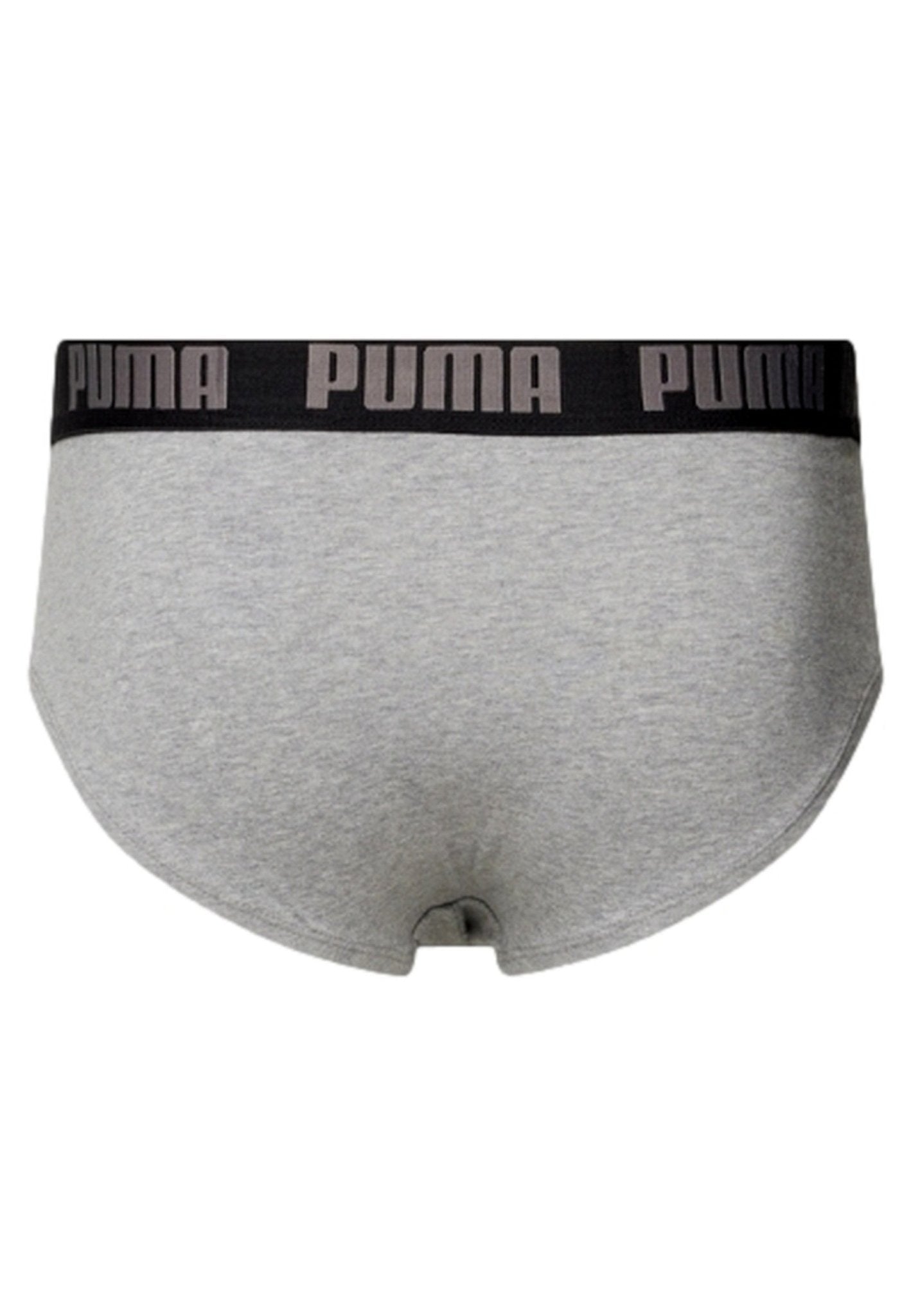 BIPACK SLIPS PUMA GRIS/NEGRO MEN EVERYDAY BRIEFS 2P - AREA ZERO