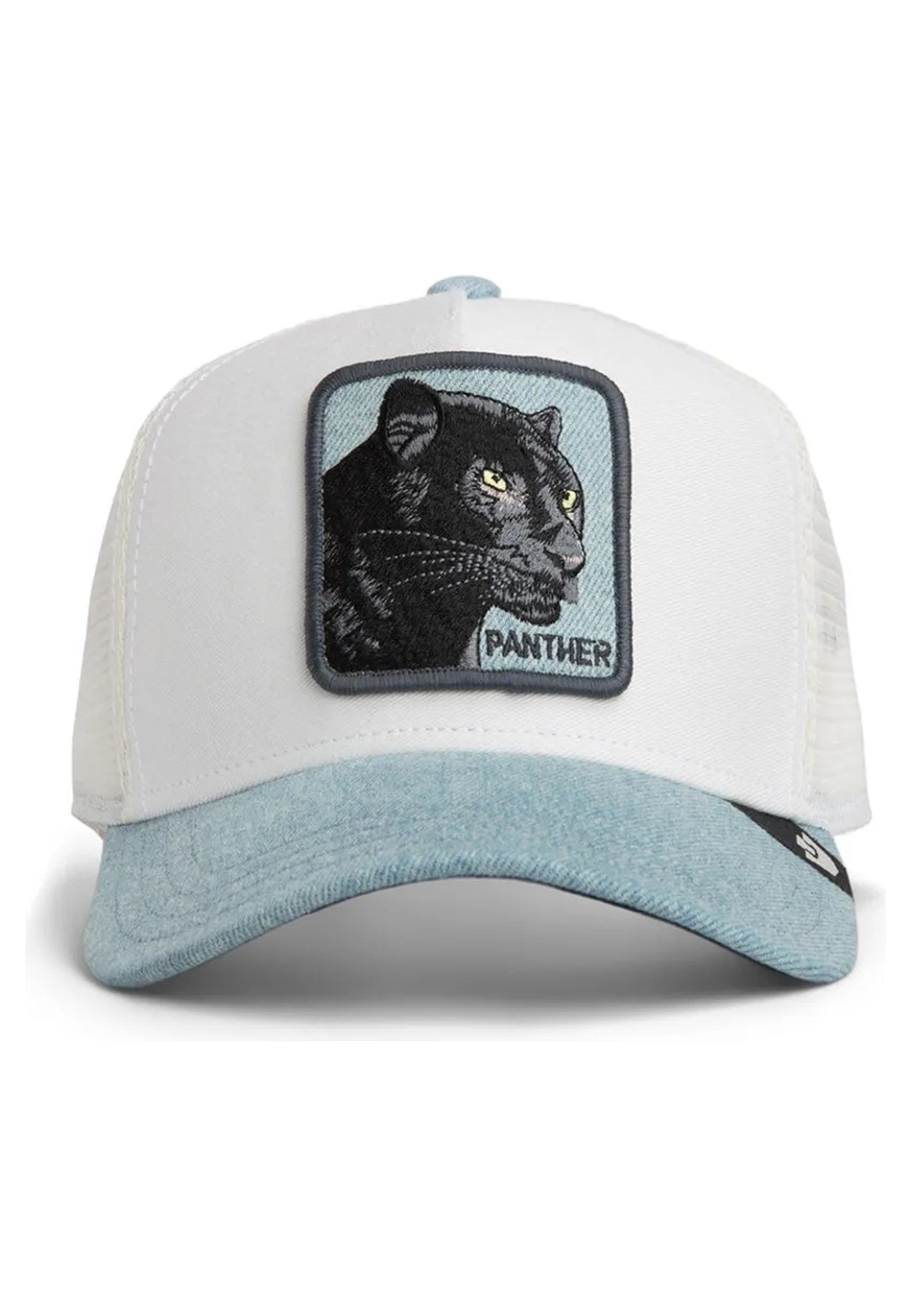 GORRA GOORIN BROS STW/BLANCA PANTERA DENIM PANTHER TRUCKER CAP