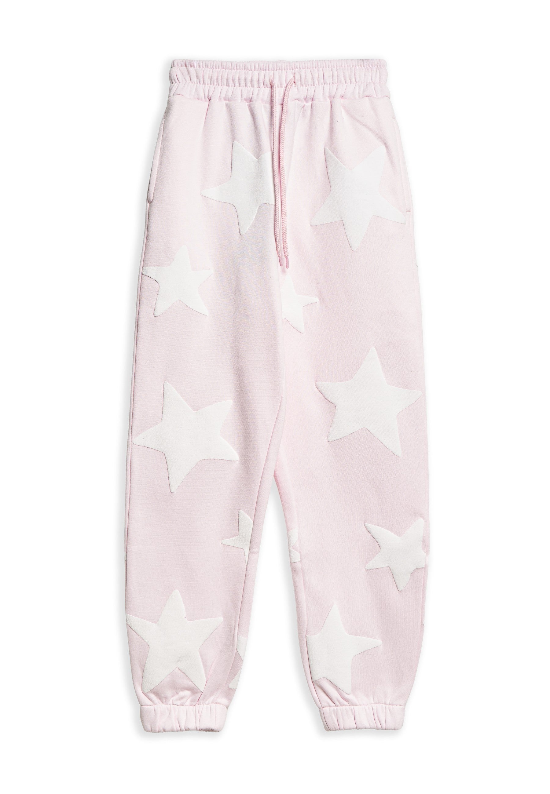 PANTALON ROSA/BLANCO FALLING STARS JOGGER